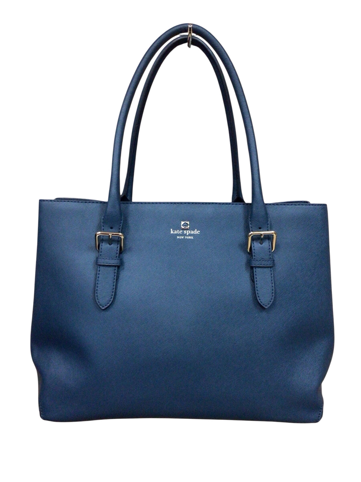 Kate Spade Navy Leather "Cove Street Airel" Tote Bag