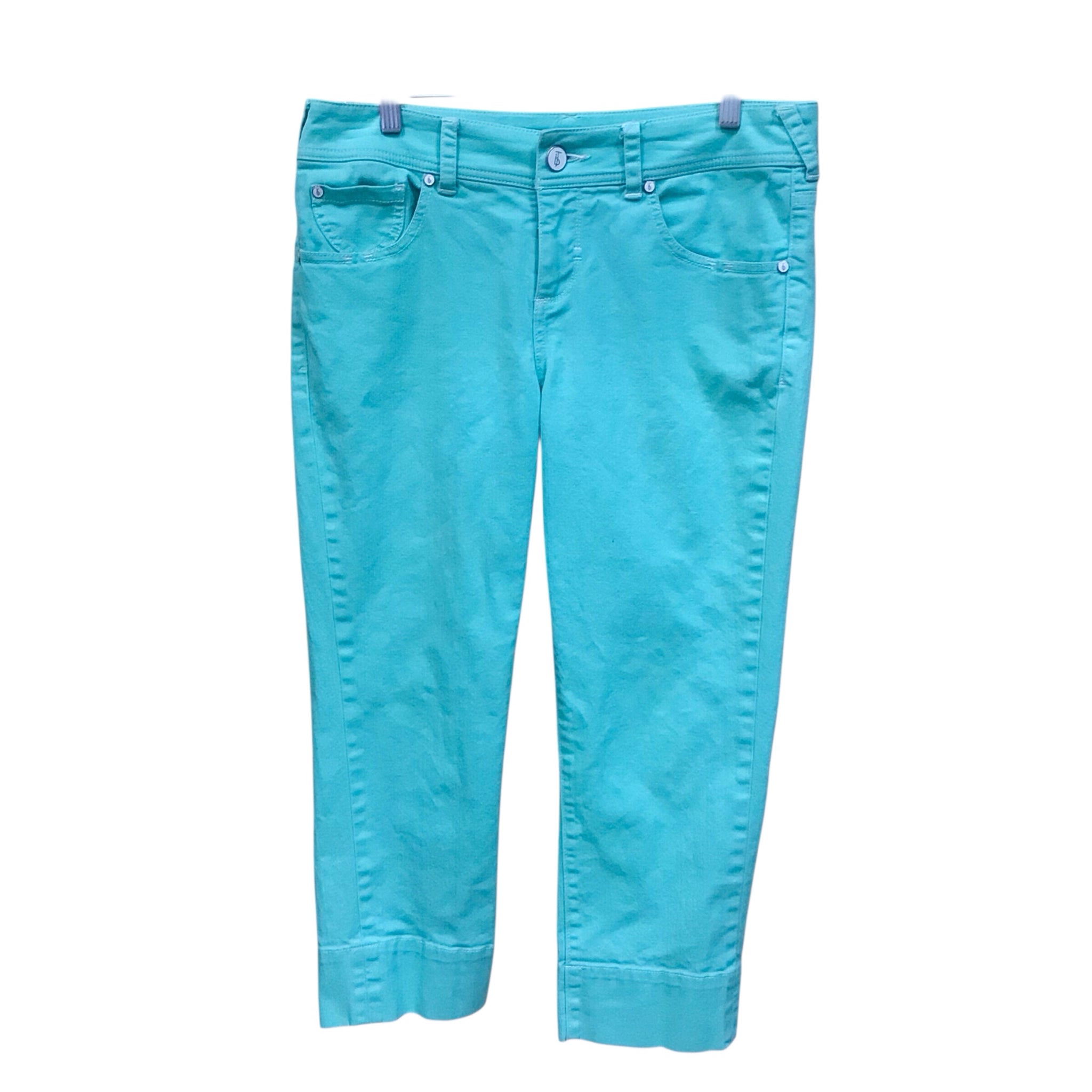 Tommy Bahama Teal Capri Pants Size 8