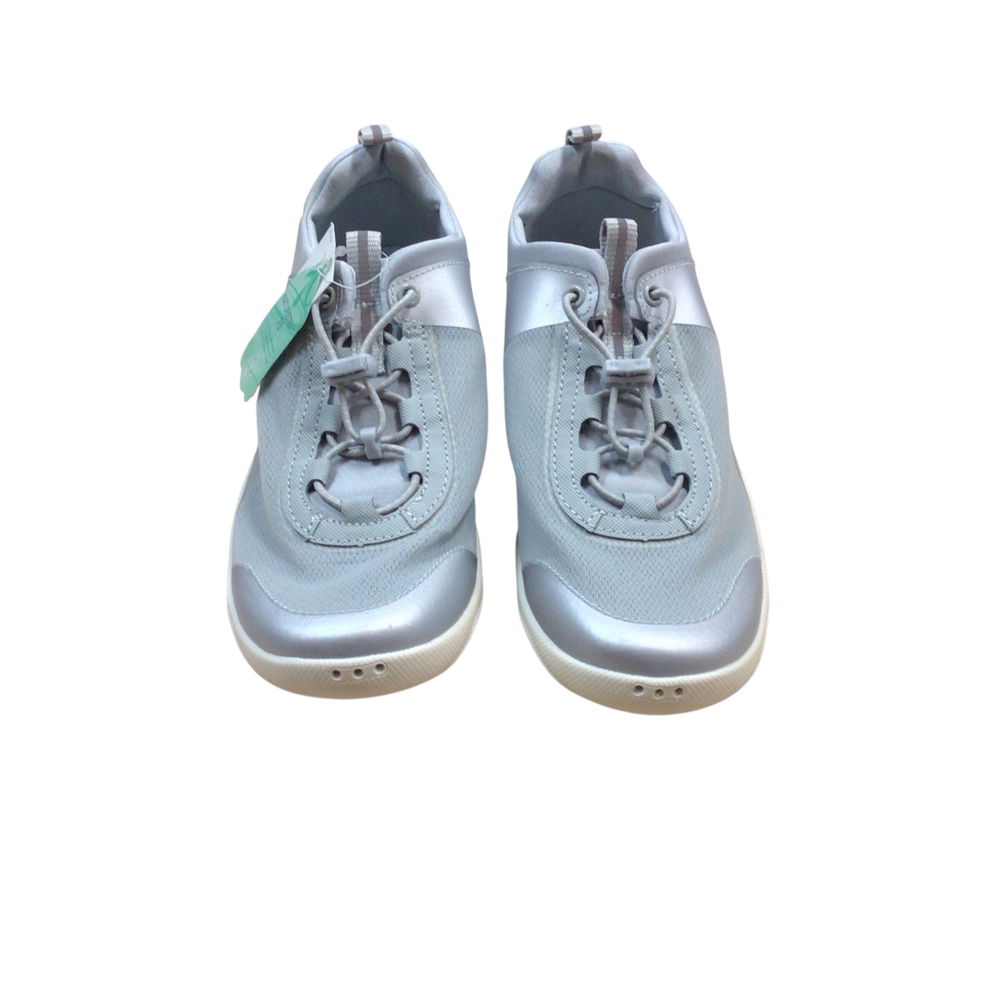 Land's End Silver Water Sneakers Size 9