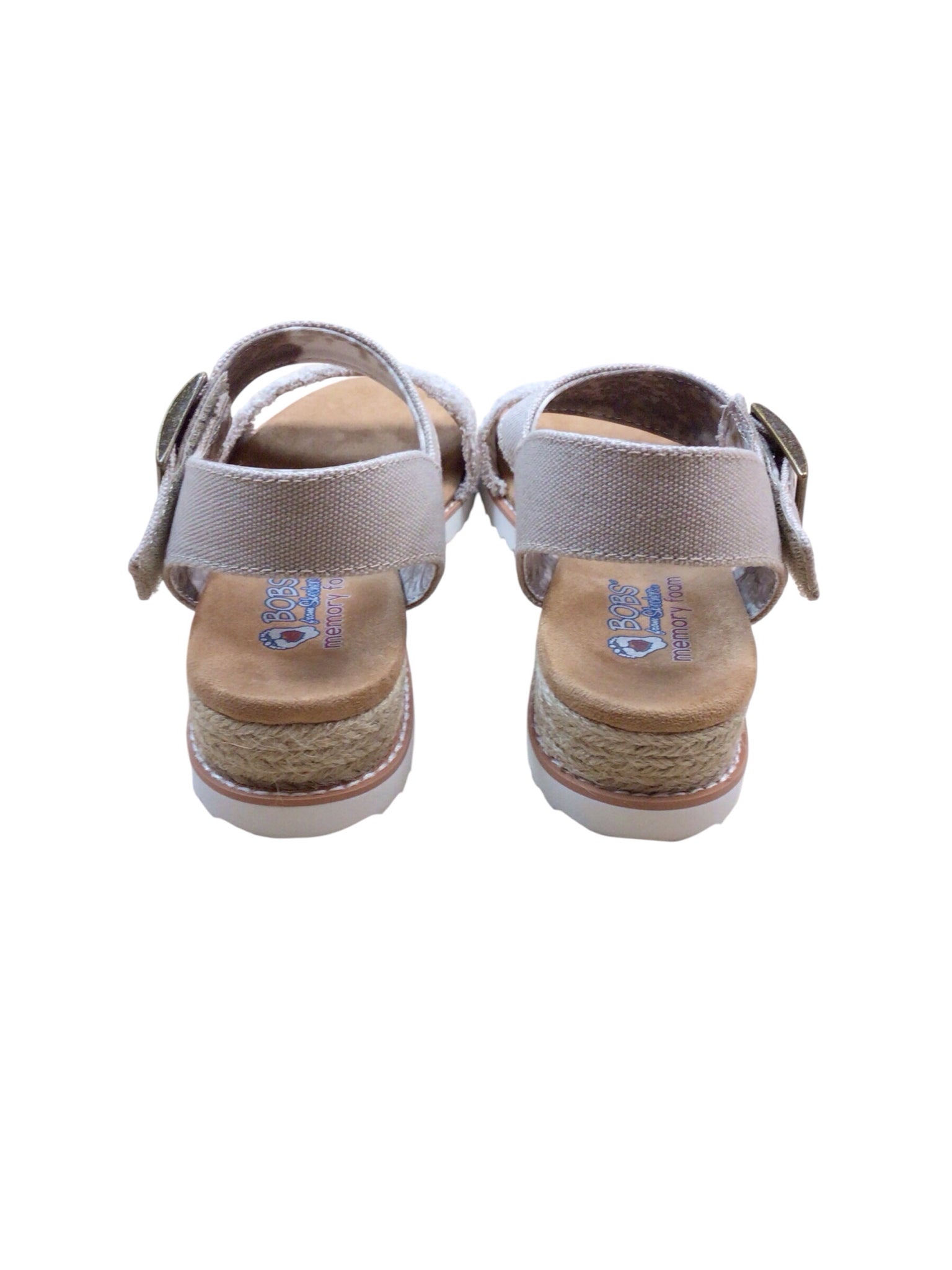 Bob's Skechers "Desert Kiss-Adobe Princess" Tan Sandals Size 8.5