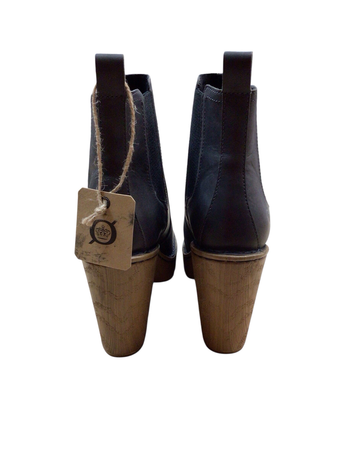 Born "Channing" Dark Gray Ankle Boots Size 7 NWT