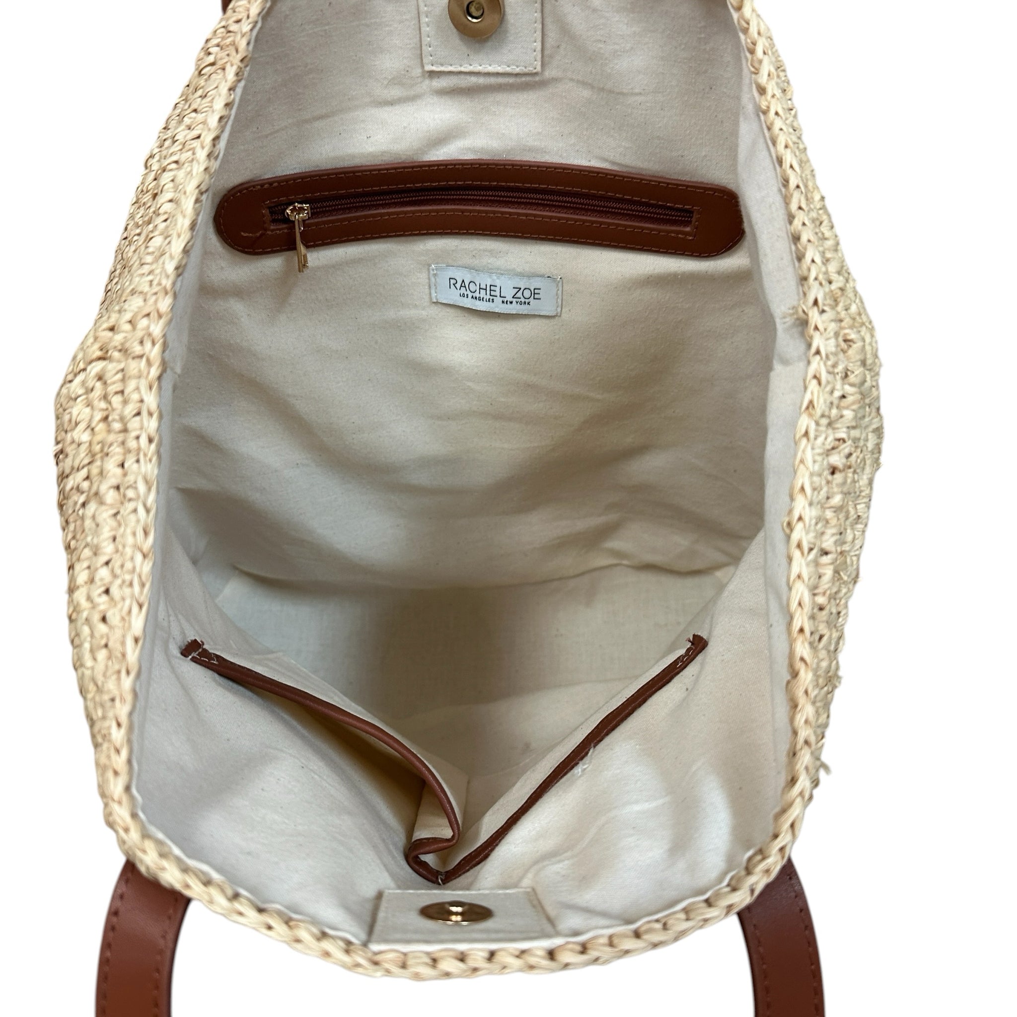 Rachel Zoe Large Straw Tote Bag