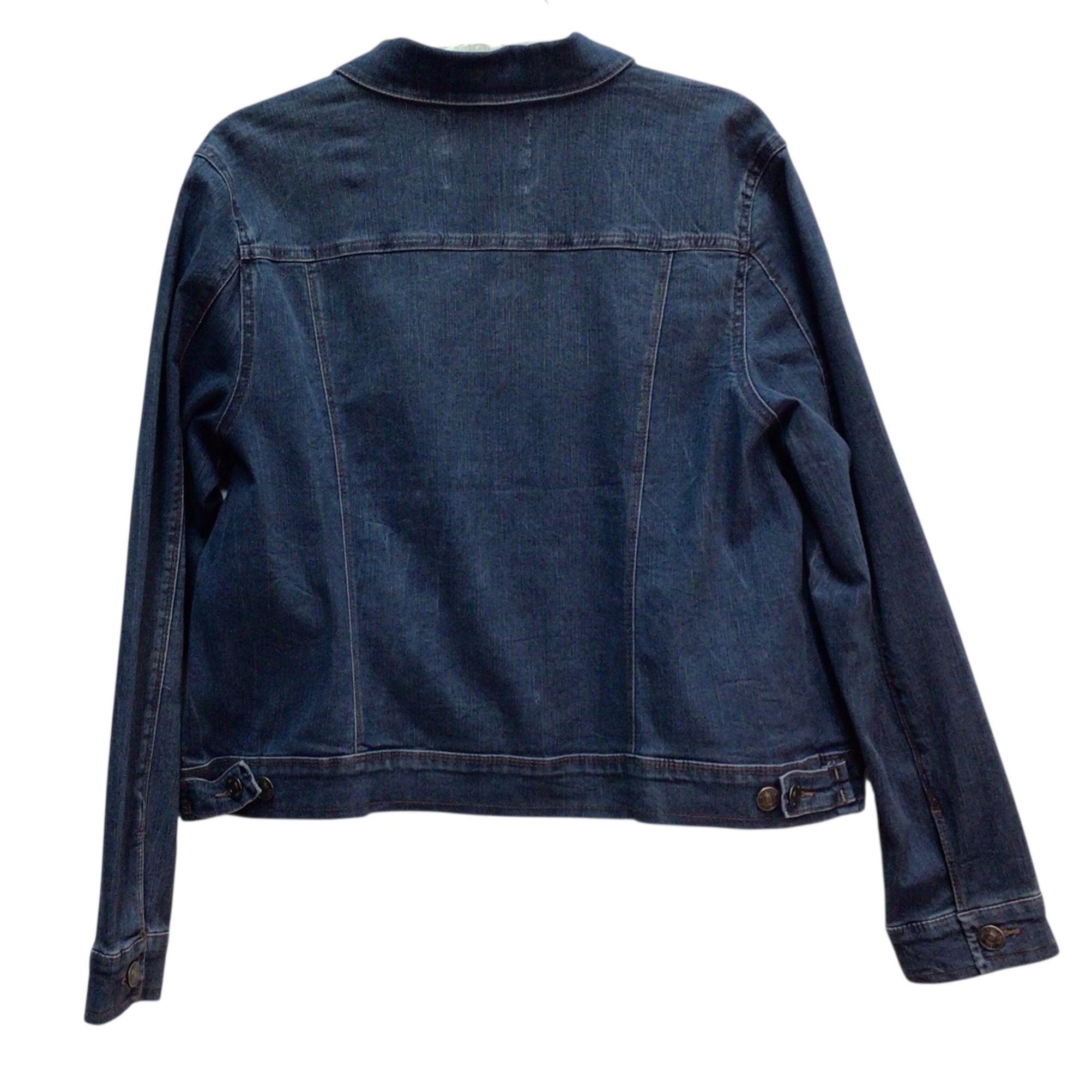 Nine West Long Sleeve Denim Jacket Size XL NWT