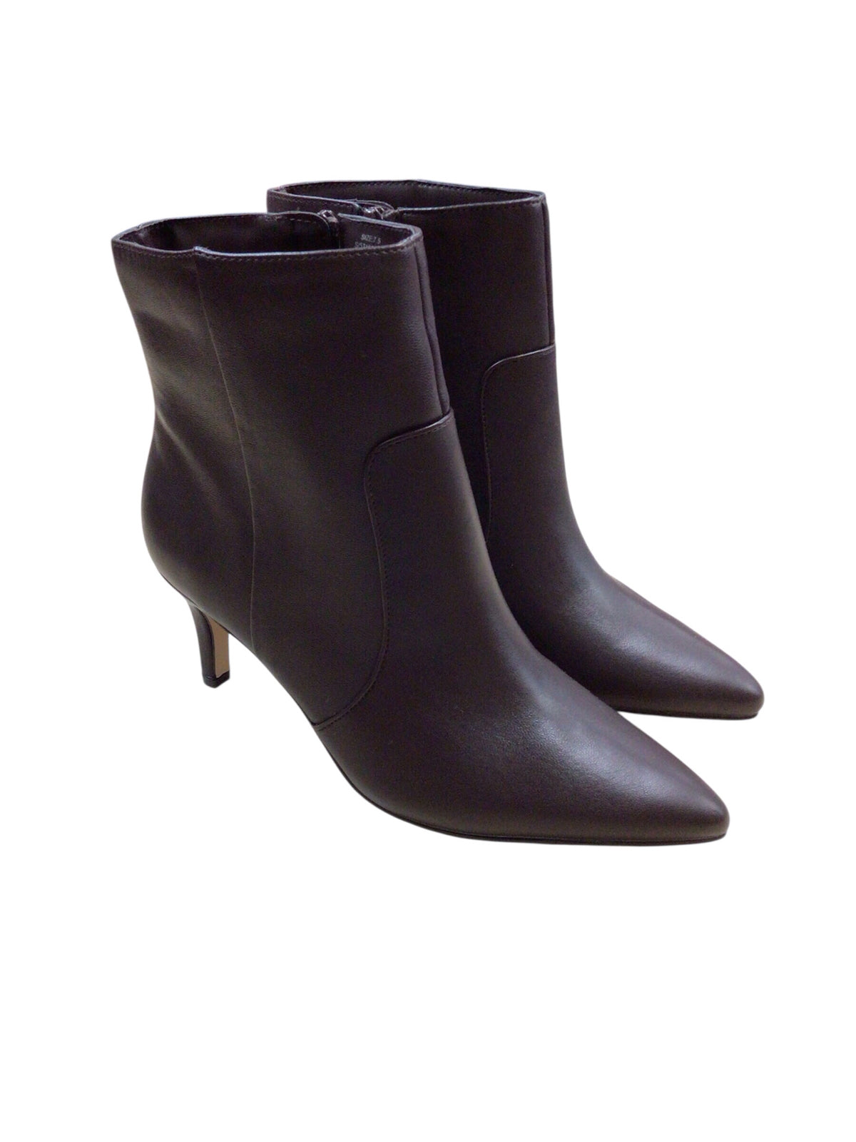 Banana Republic Dark Brown Heel Ankle Boots Size 7.5