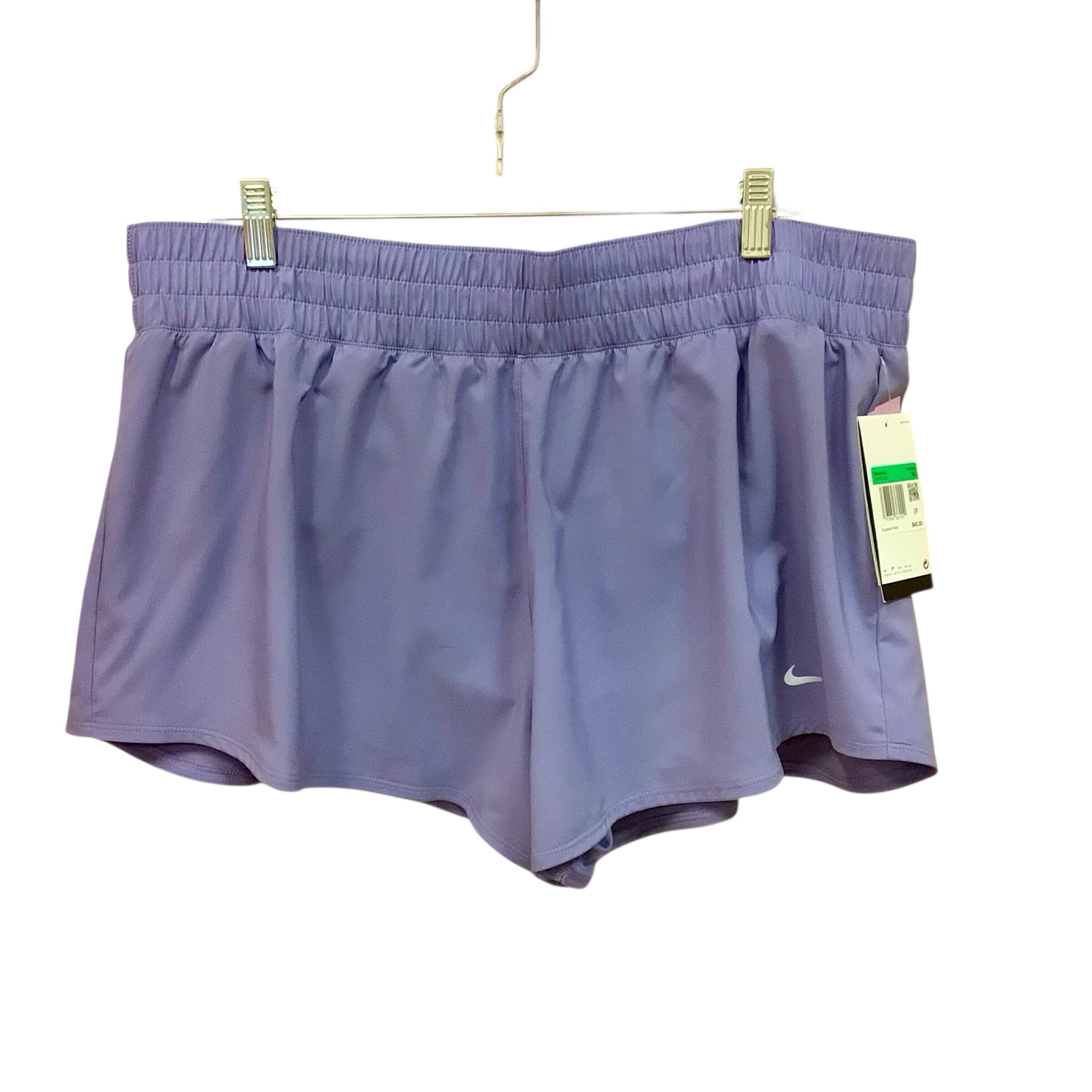 Nike Purple Athletic Shorts Size XL NWT