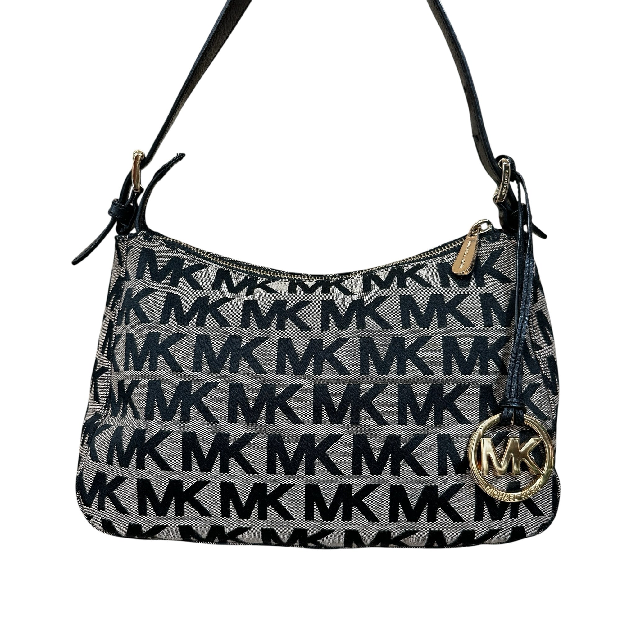 Michael Kors Tan Signature Canvas Shoulder Bag