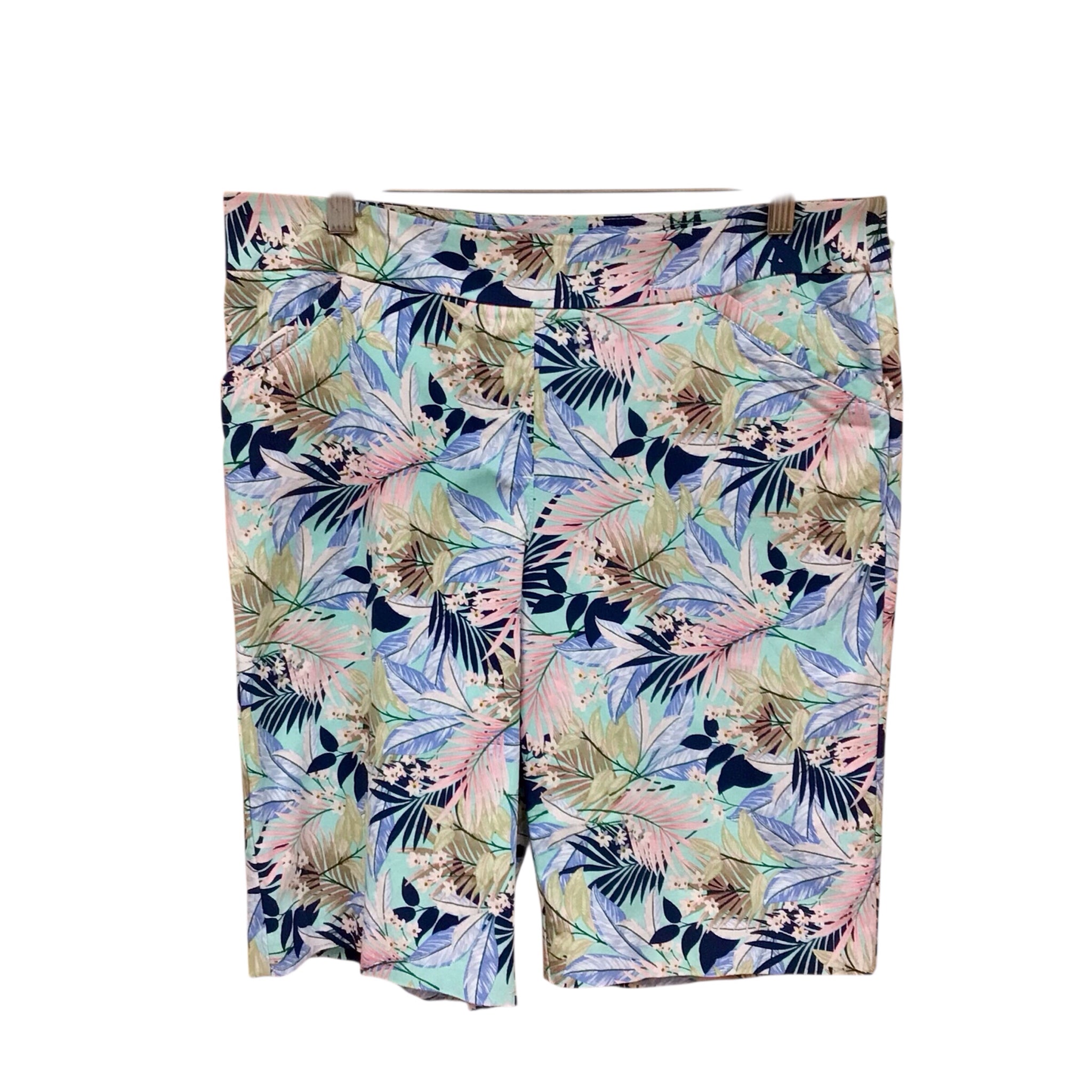 Coral Bay Tropical Shorts Size 12