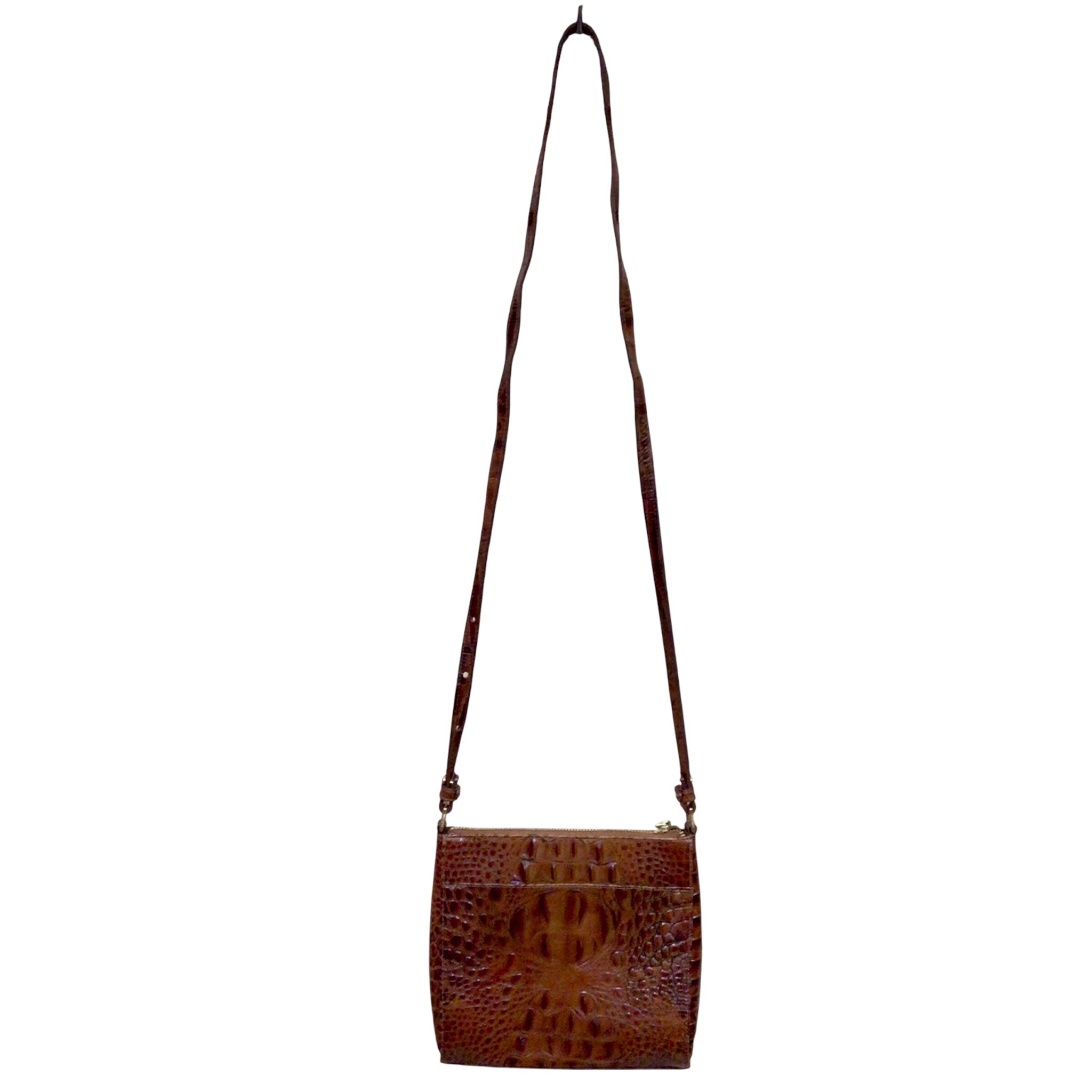 Brahmin Pecan Melbourne Leather Crossbody Bag