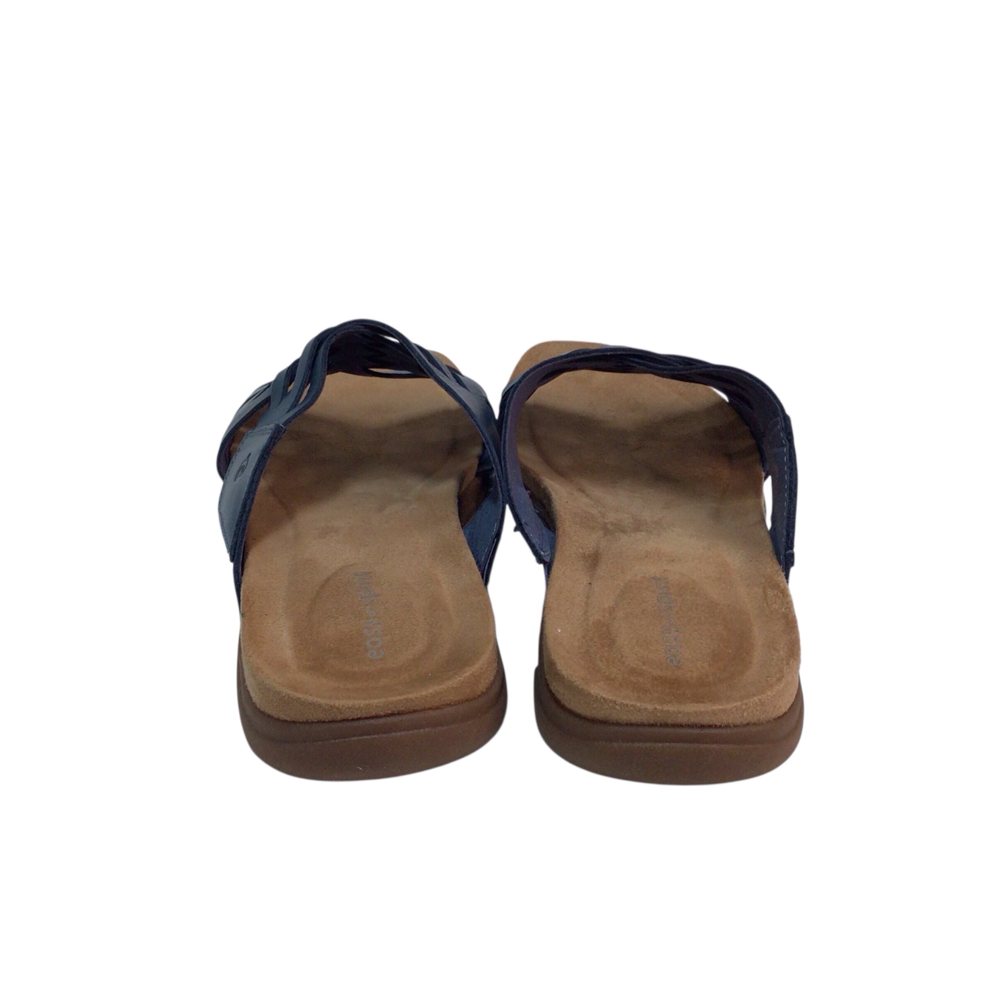 Easy Spirit Navy Meadow Slip On Sandals Size 9.5M