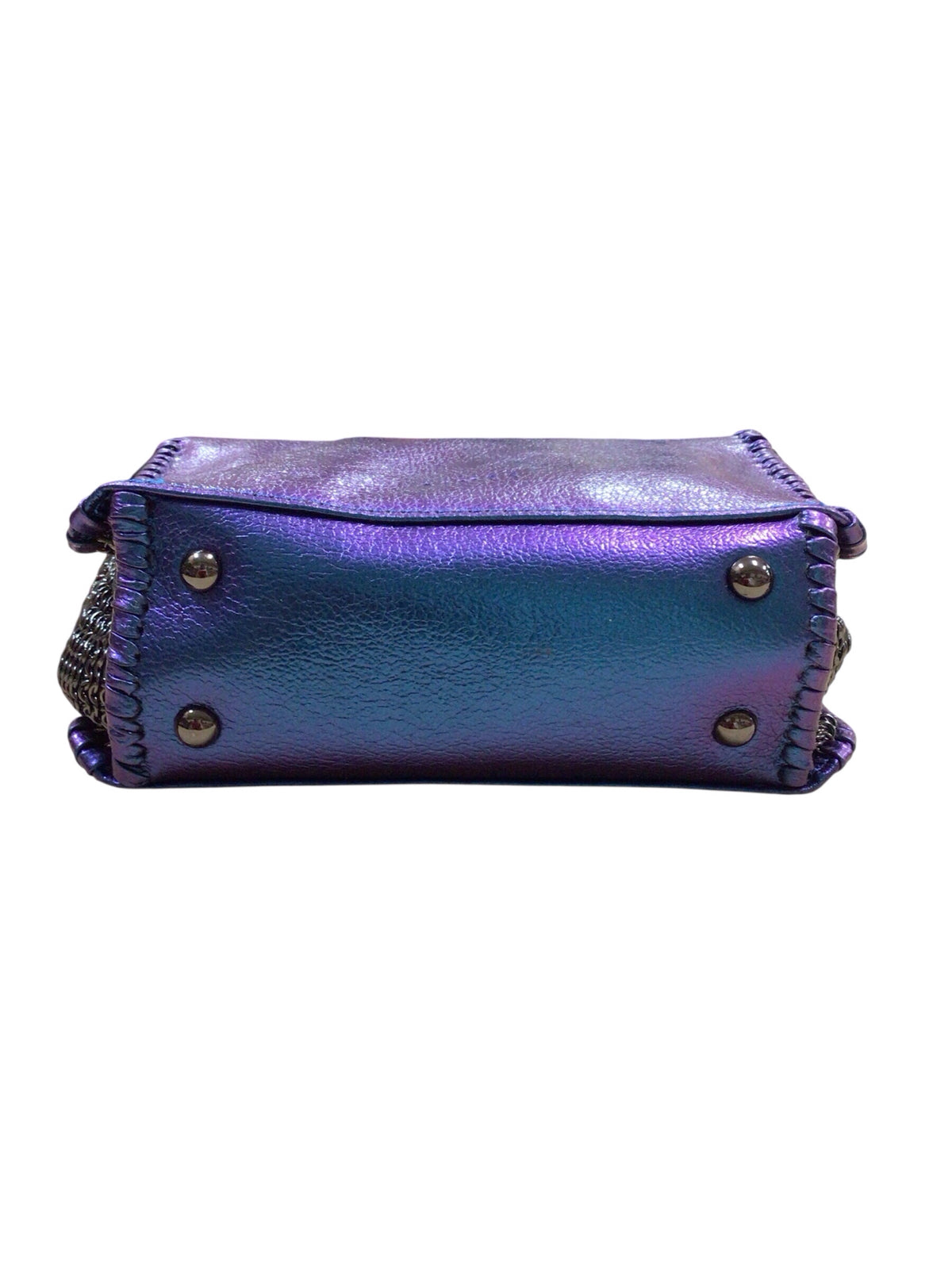 Aimee Kestenberg Leather Chain-Mail Top Handle Bag Satchel NWT