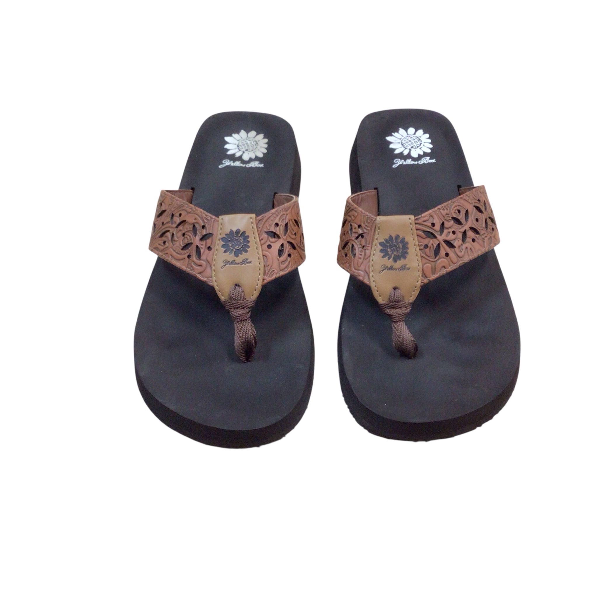 Yellow Box Size 8 Sandals