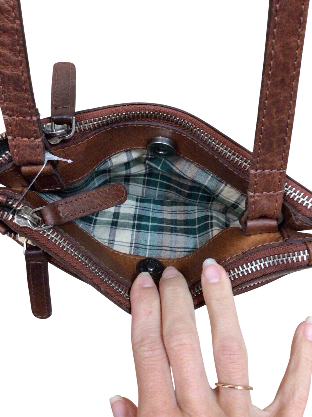 Wild West Los Angeles Leather Crossbody Bag