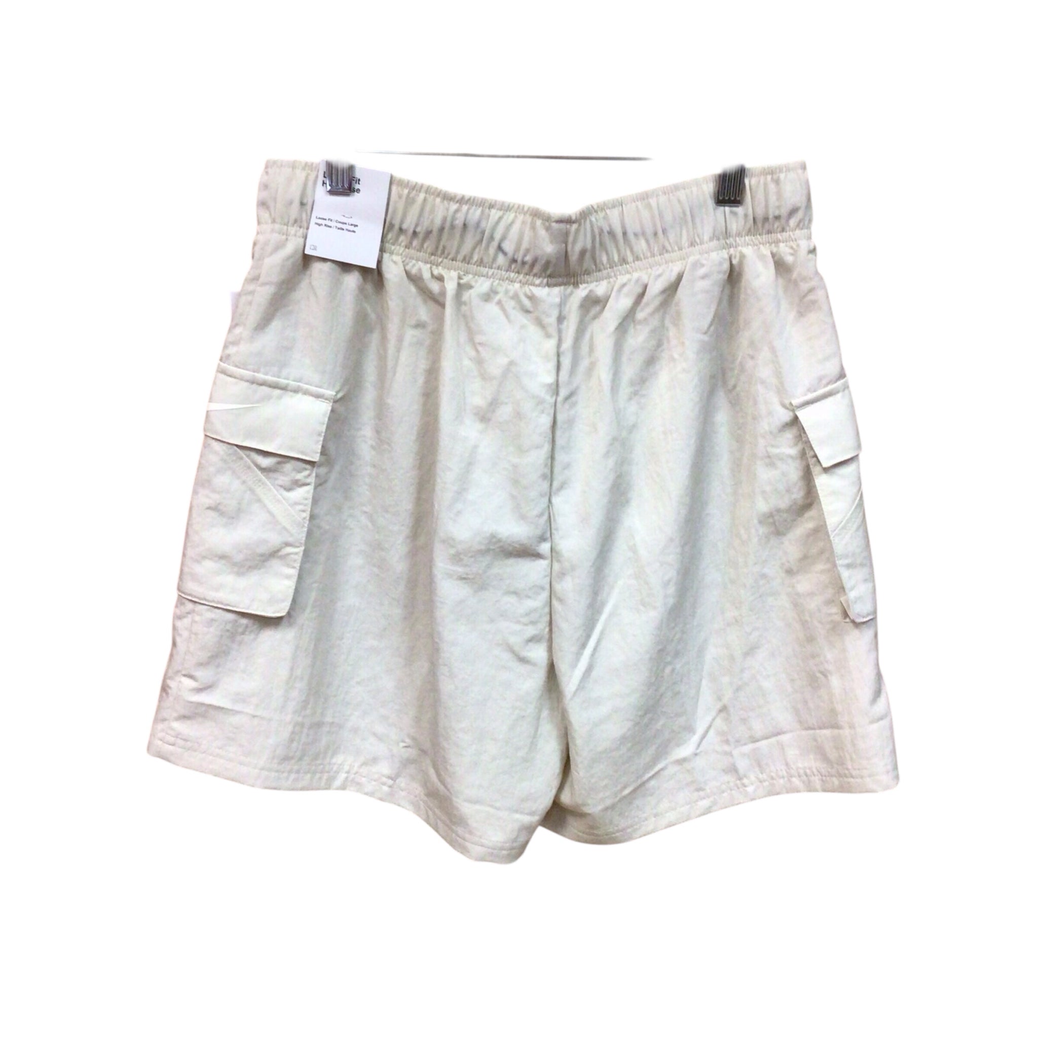 Nike Cream Athletic Shorts Size Medium NWT
