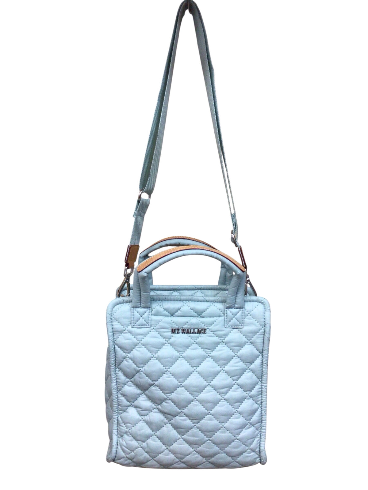 MZ Wallace "Mini Box Tote" Nylon Crossbody Bag