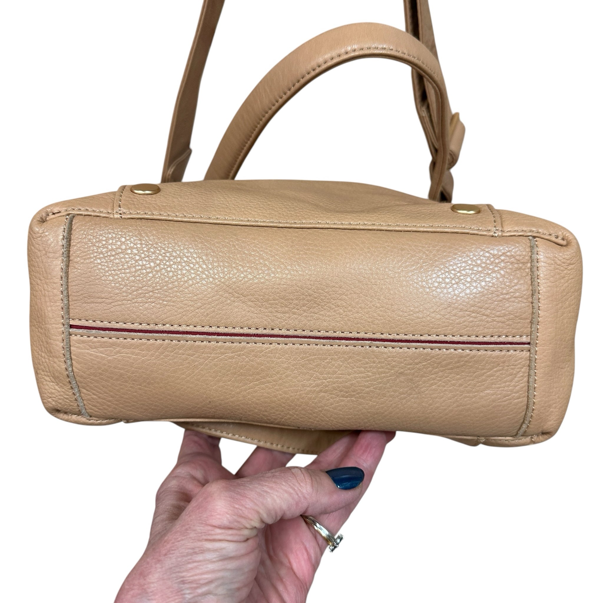 Hammitt Daniel Medium Toast Tan Satchel Handbag