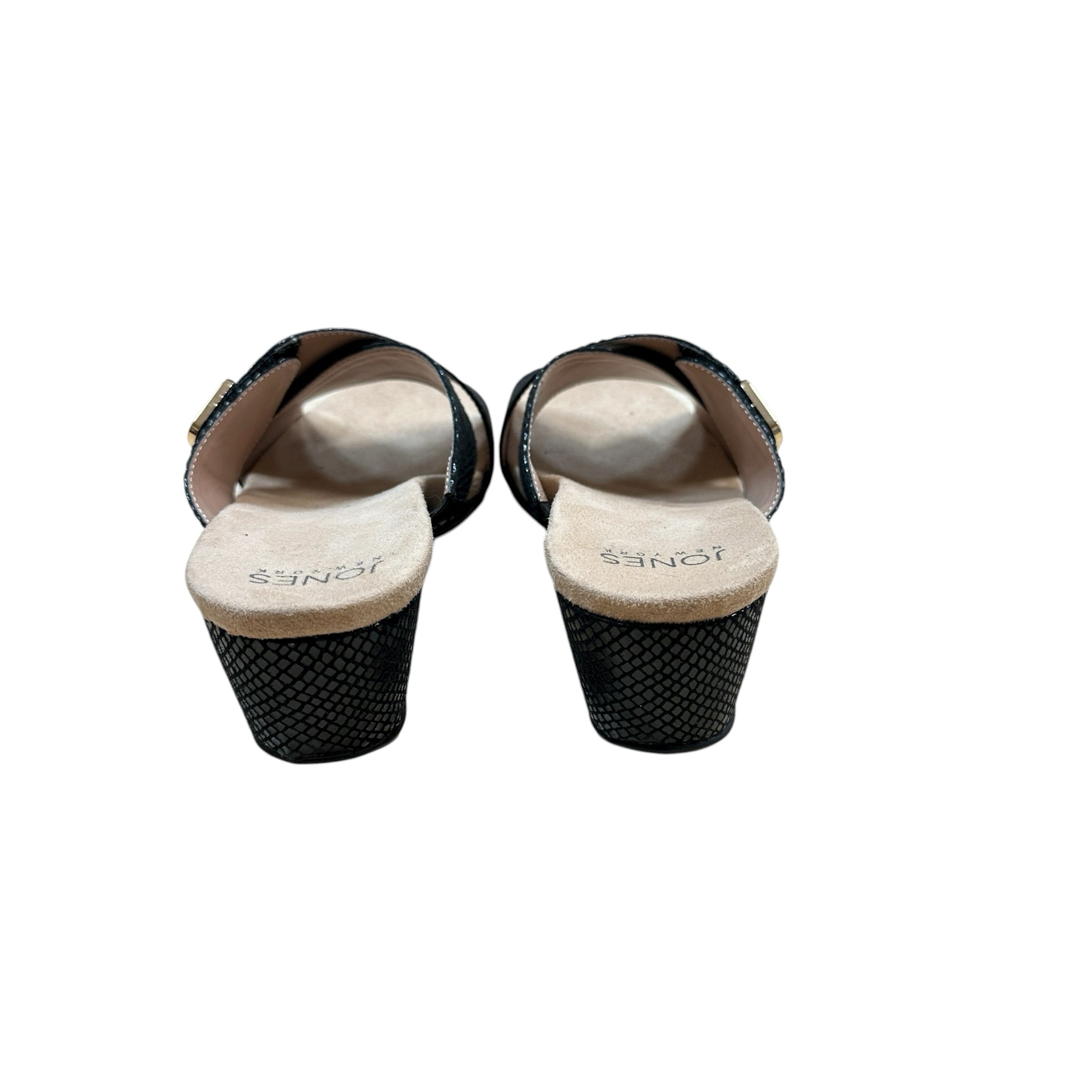 Jones New York "Elzaa" Size 7.5 Black Sandals