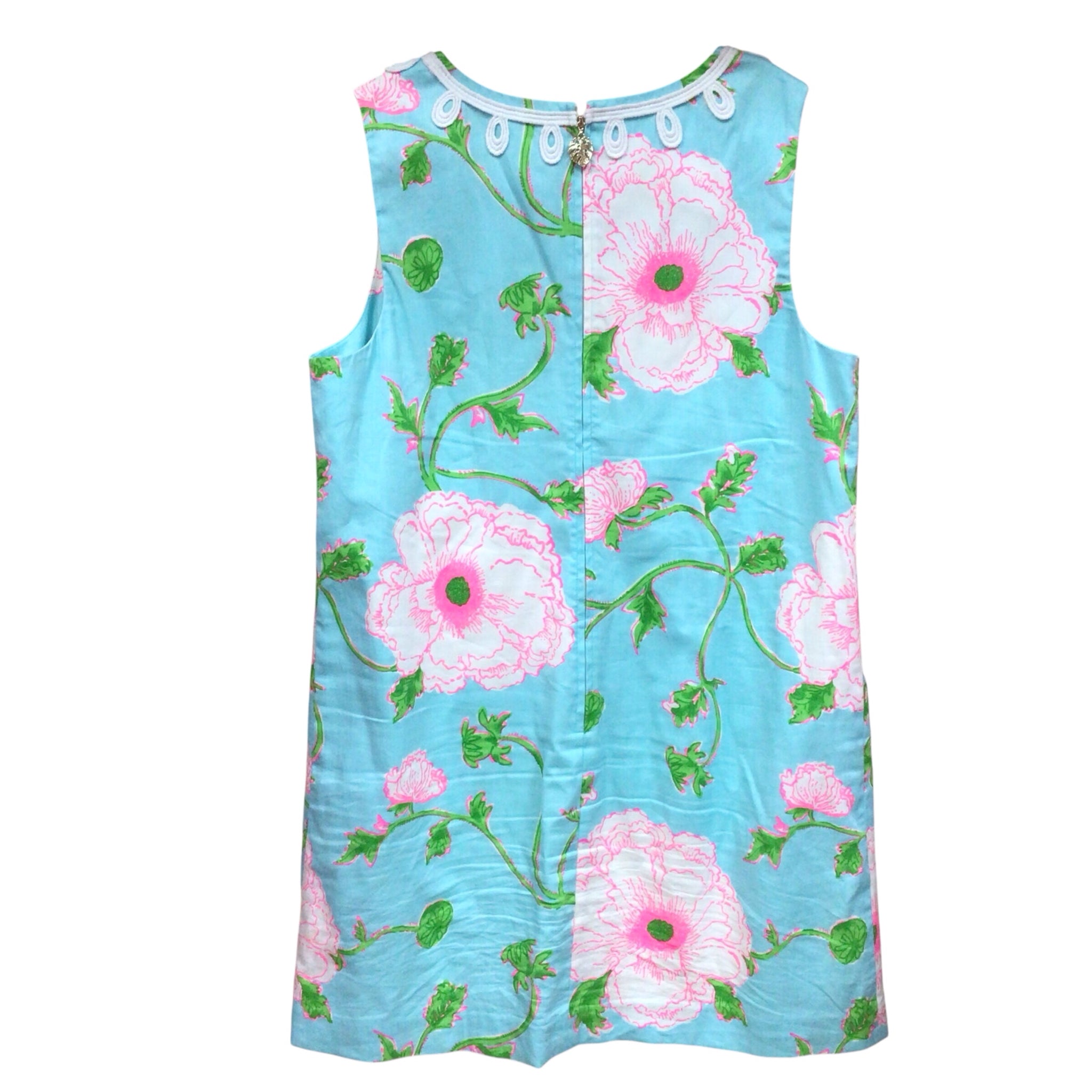 Lilly Pulitzer Sidonie Corded Lace Shift Dress Size 14