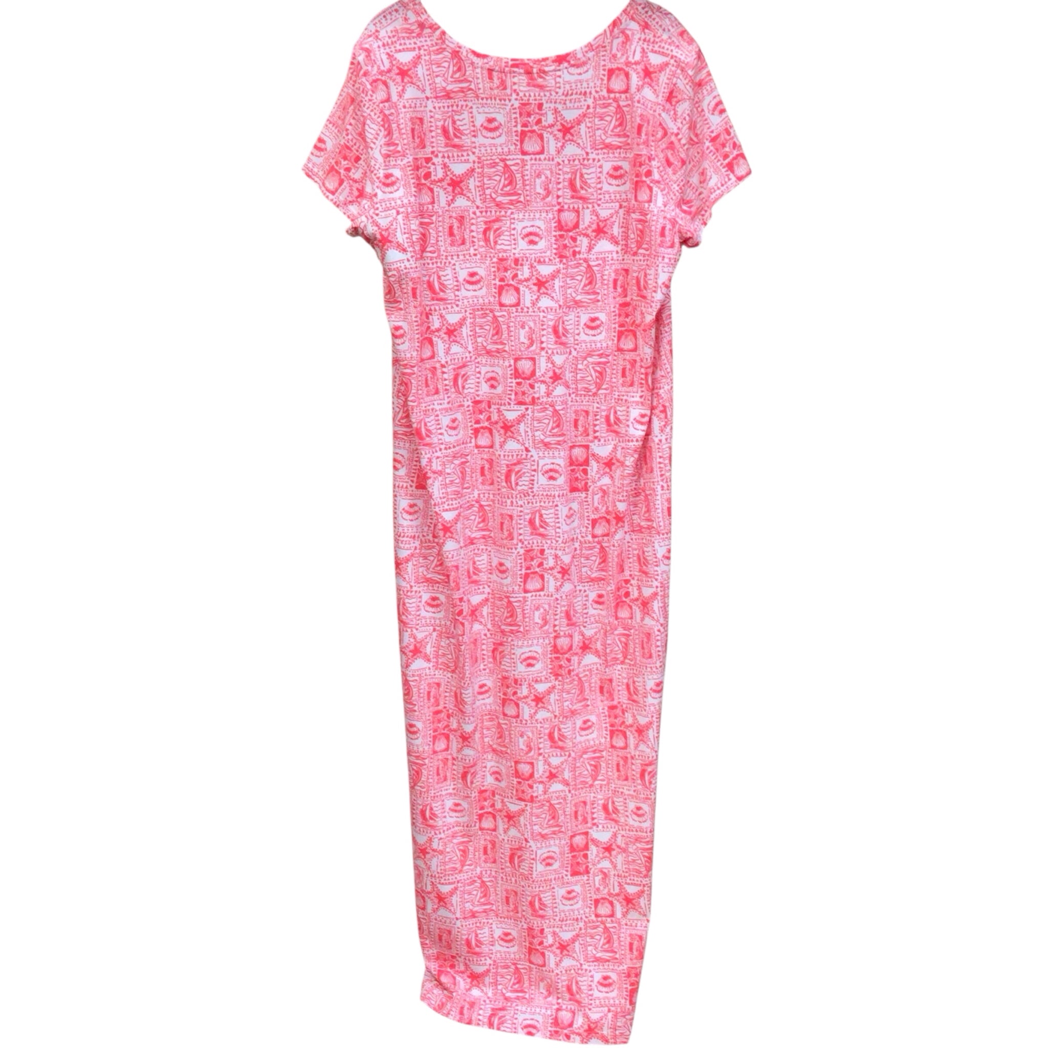 Lilly Pulitzer "Etta" Short Sleeve Maxi Dress