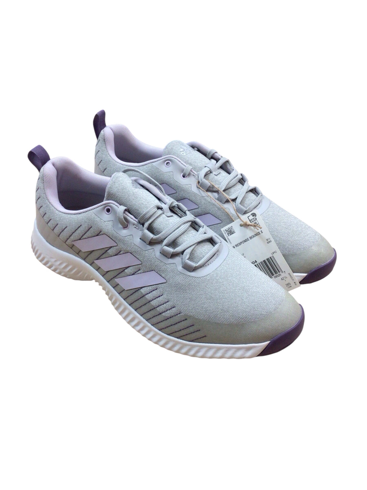 Adidas Response Bounce Womens Gray Lace Up Golf Shoes Size 10 NWT