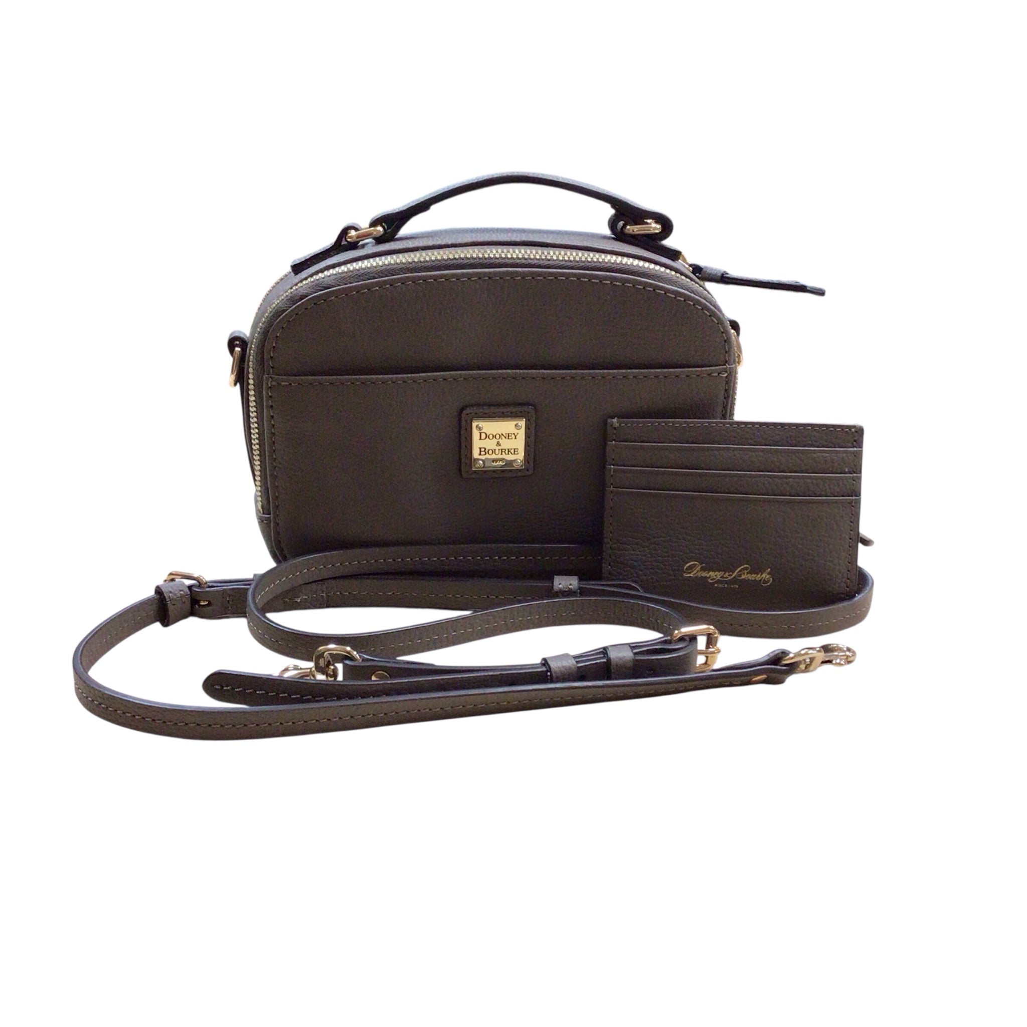Dooney & Bourke Belvedere Ambler Taupe Crossbody Bag