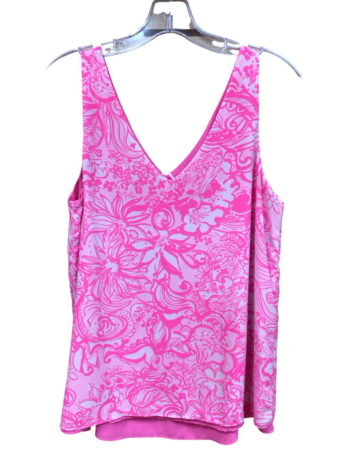Lilly Pulitzer Pink Reversible Size Medium Sleeveless
