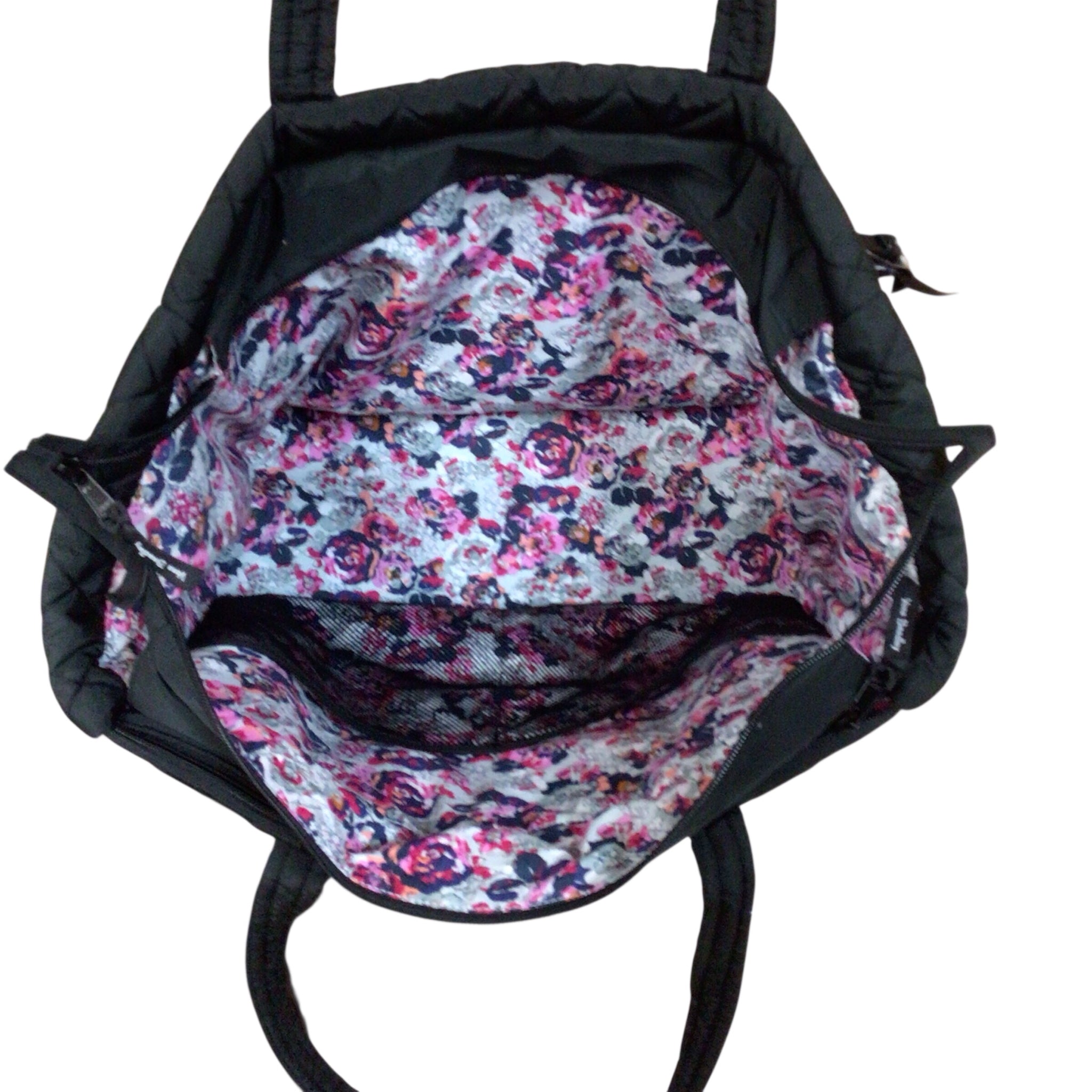 Vera Bradley Black Ultralight Ultimate Travel Tote