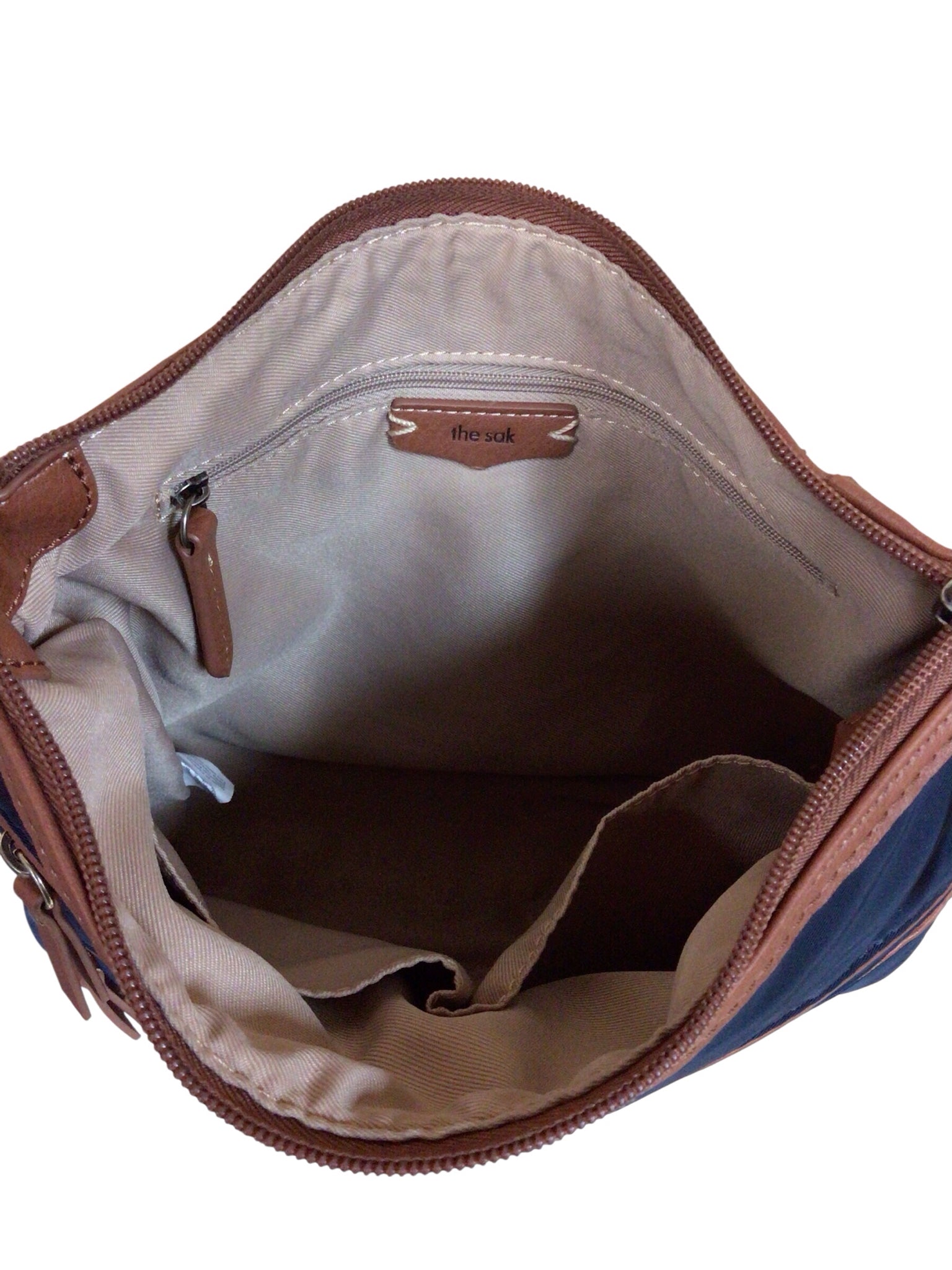 The Sak "Esperato" Navy Nylon Crossbody Bag