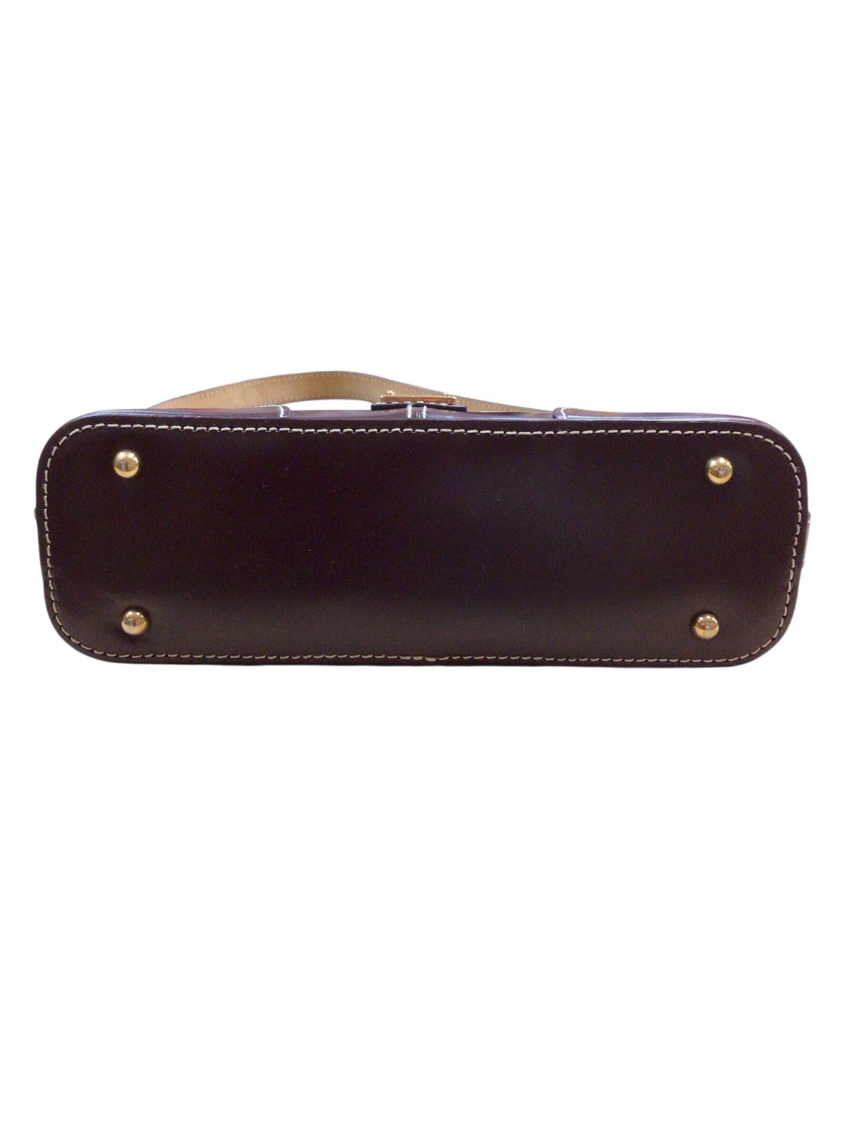 Dooney & Bourke "Baguette" Brown Leather Shoulder Bag
