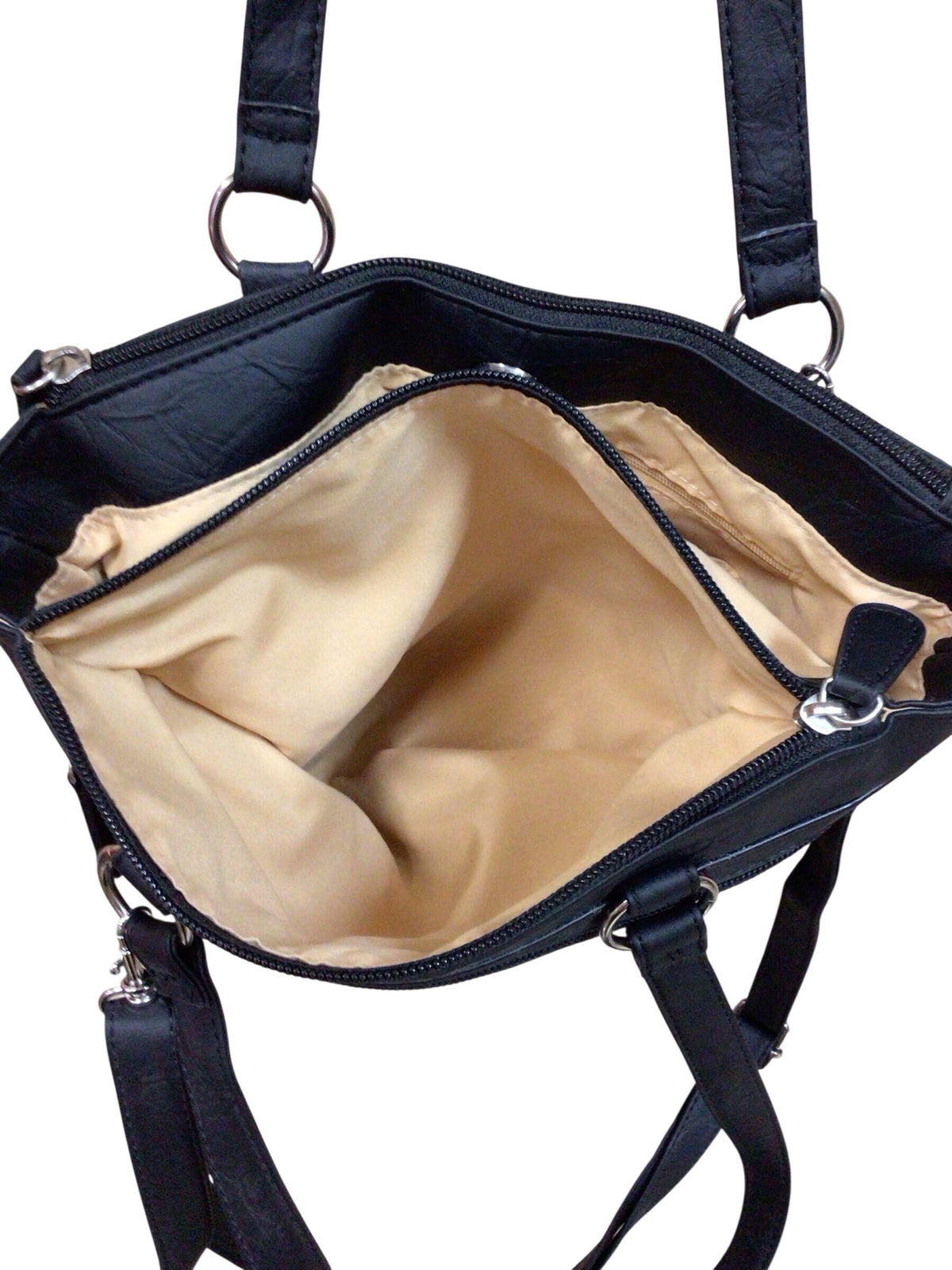 Stone Mountain Black Shoulder Bag