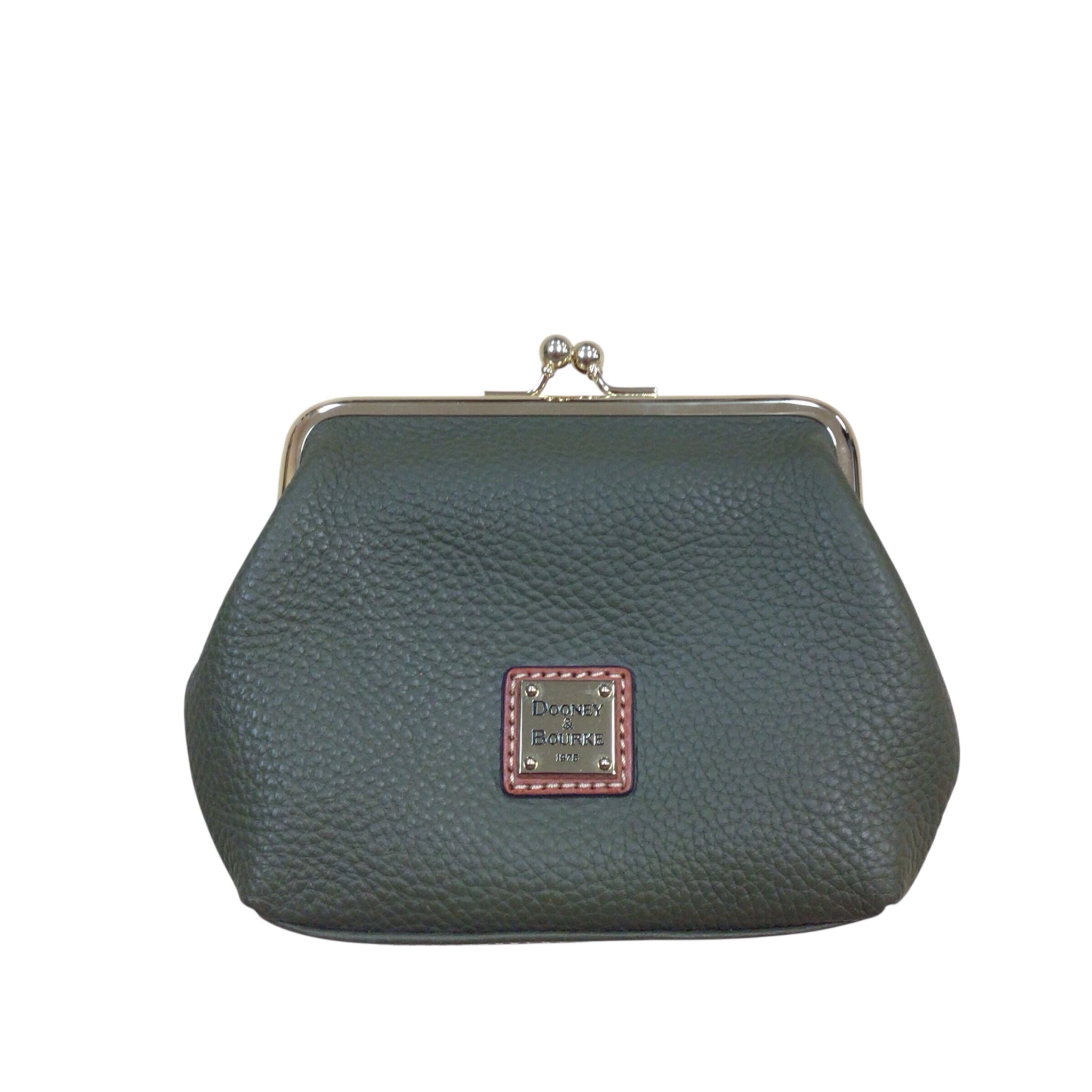 Dooney & Bourke Pebble Grain Large Framed Purse Wallet