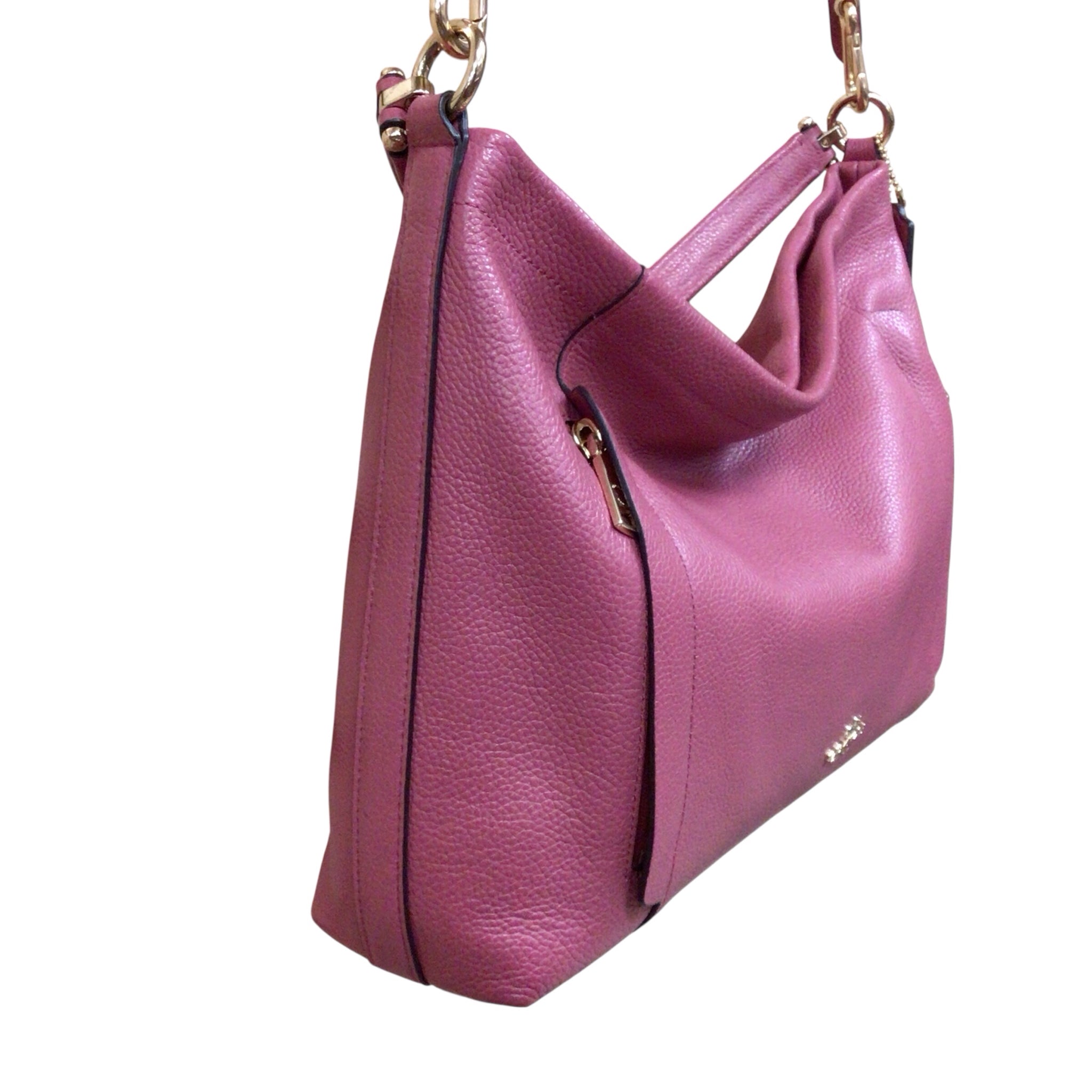 Coach 24770 "Scout" Pebbled Leather Hobo Shoulder Bag