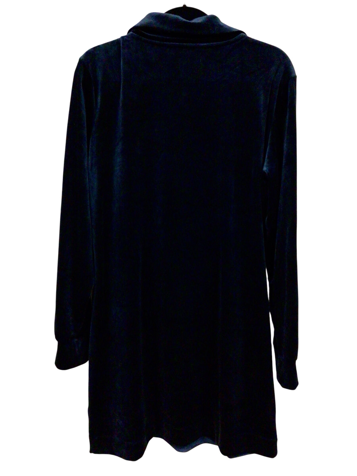Lilly Pulitzer "Eleni" Black Velour Dress Size Large NWT