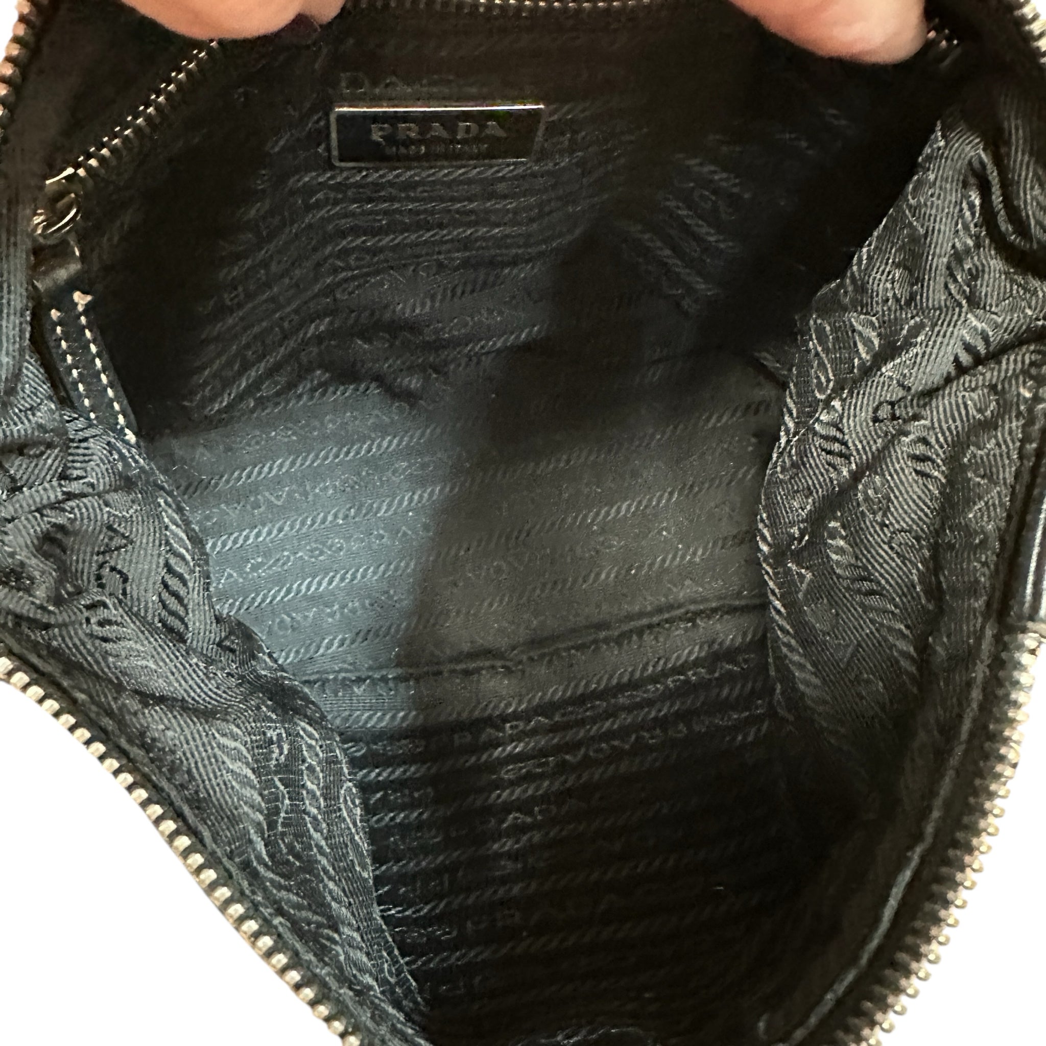 Prada Re-Nylon Quilted Shoulder Bag Tan