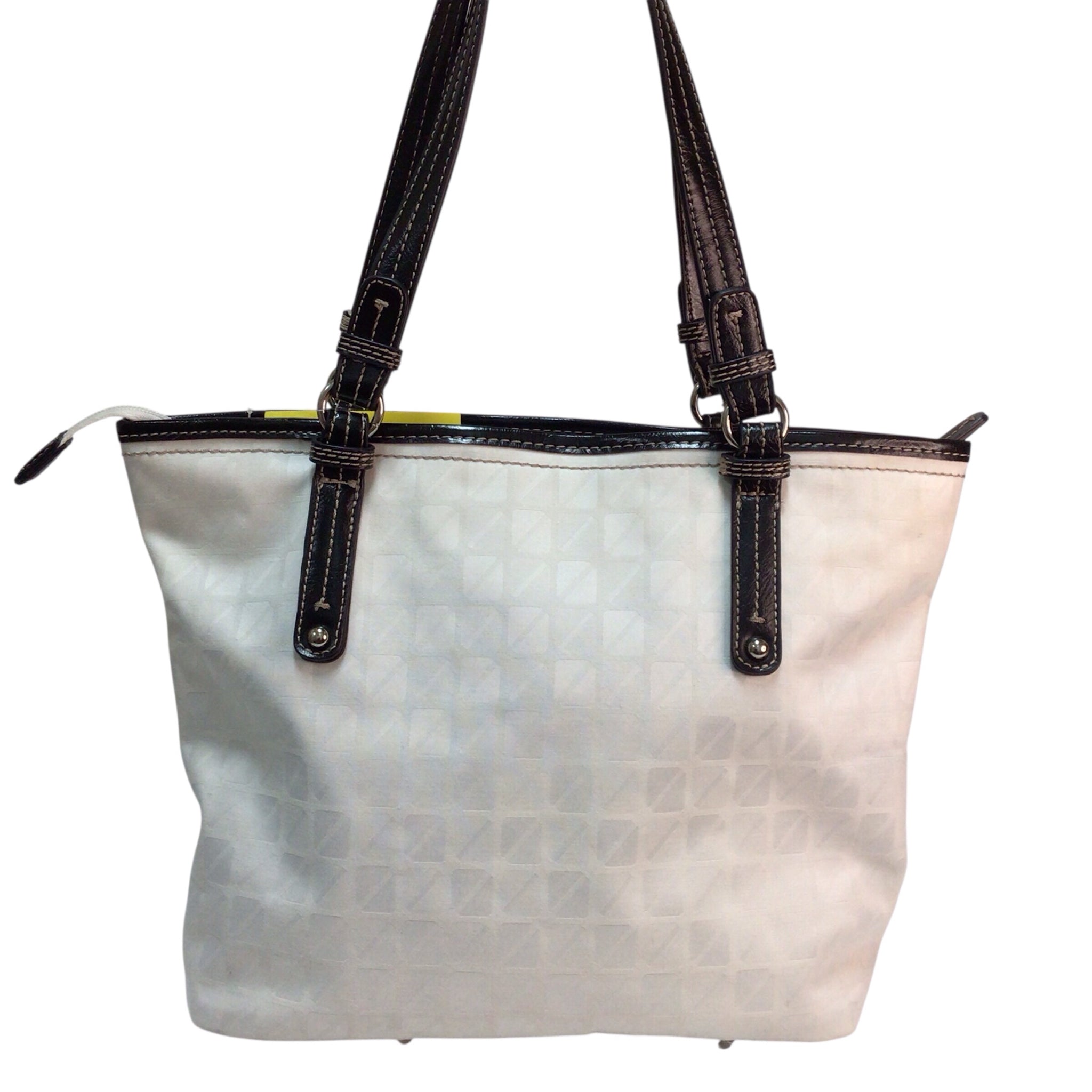 Nine & Co Black And White Shoulder Bag