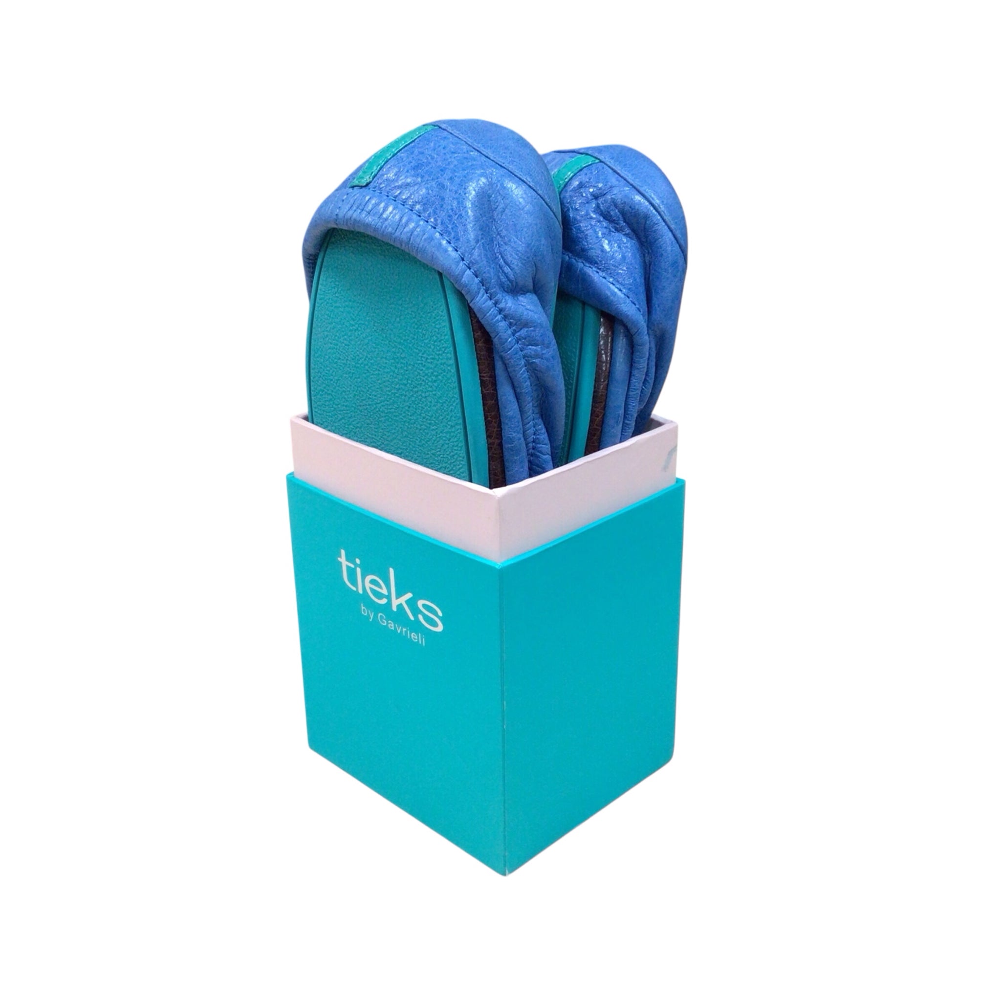 Tieks Cobalt Blue Ballet Flats Size 9