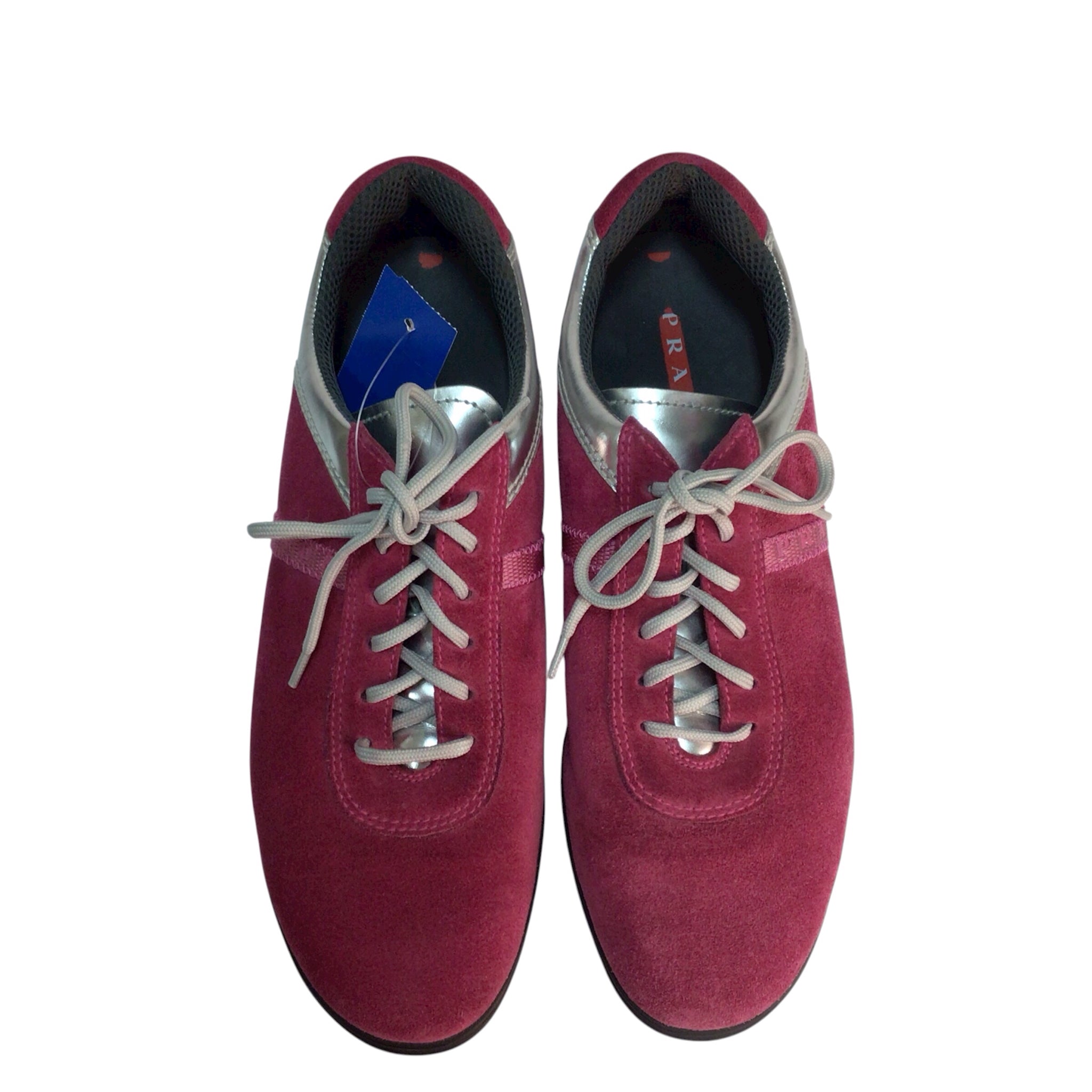 Pink Prada 3E3239 Sneakers Size 7