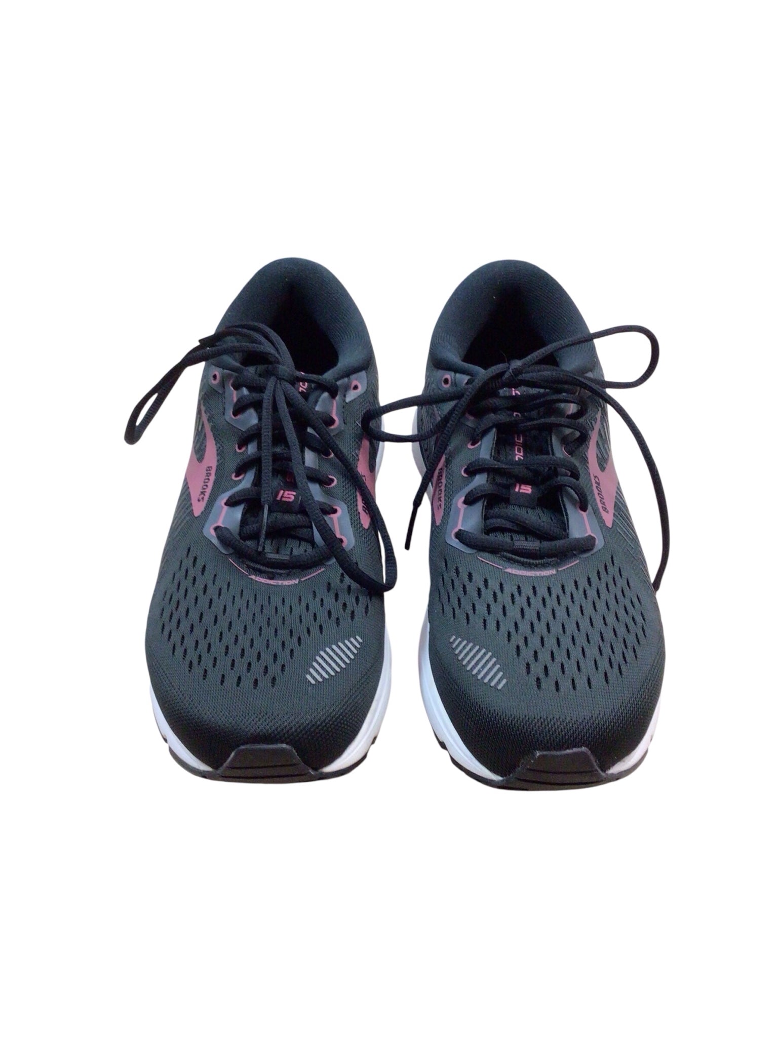 Brooks Addiction GTS 15 Black Lace Up Sneakers Size 9.5 W