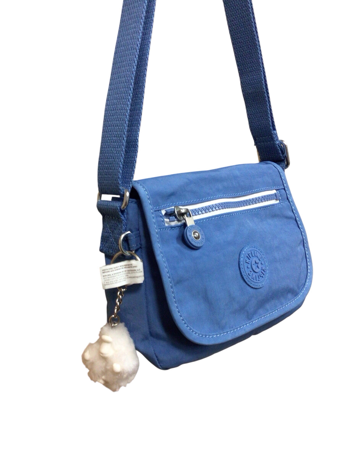 Kipling Blue Nylon Crossbody Bag