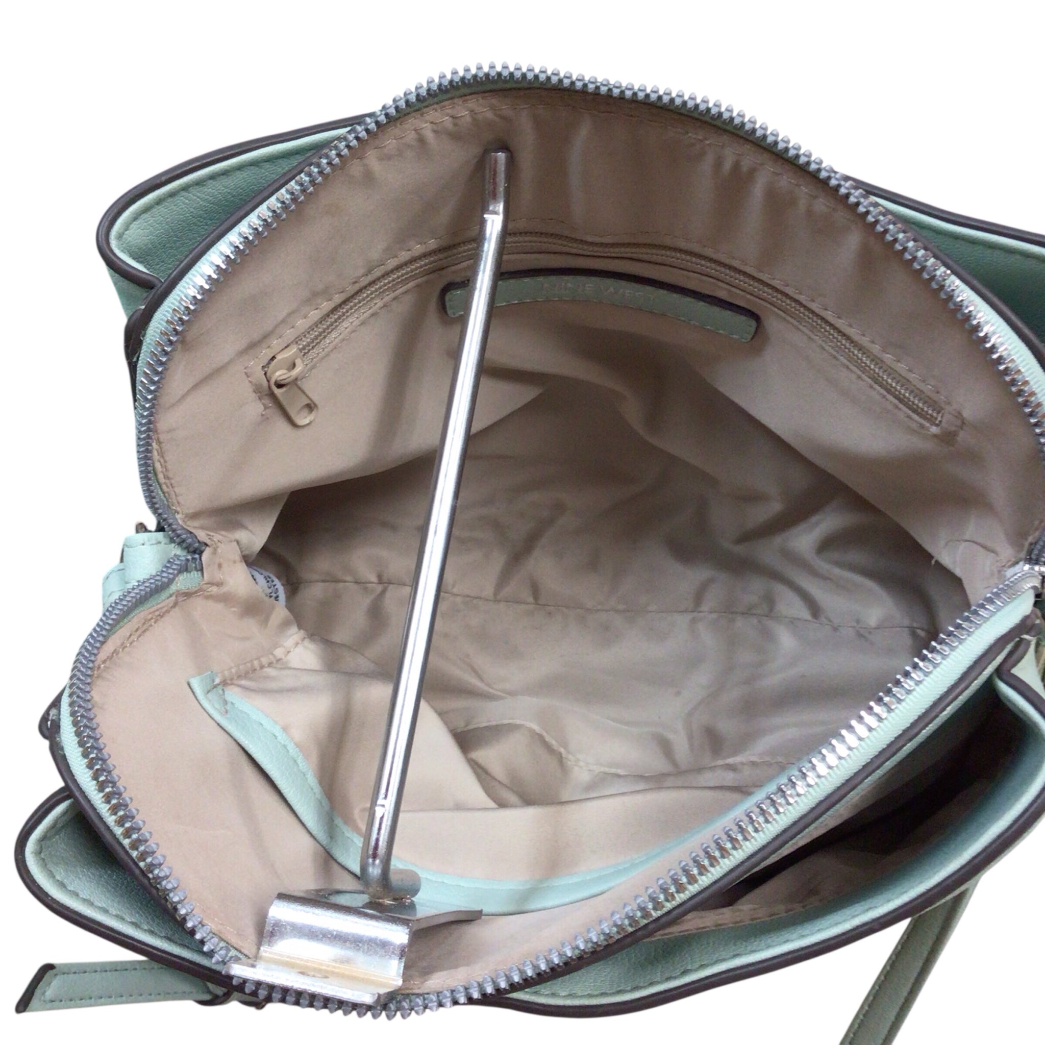 Nine West Seawater Green Crossbody Bag