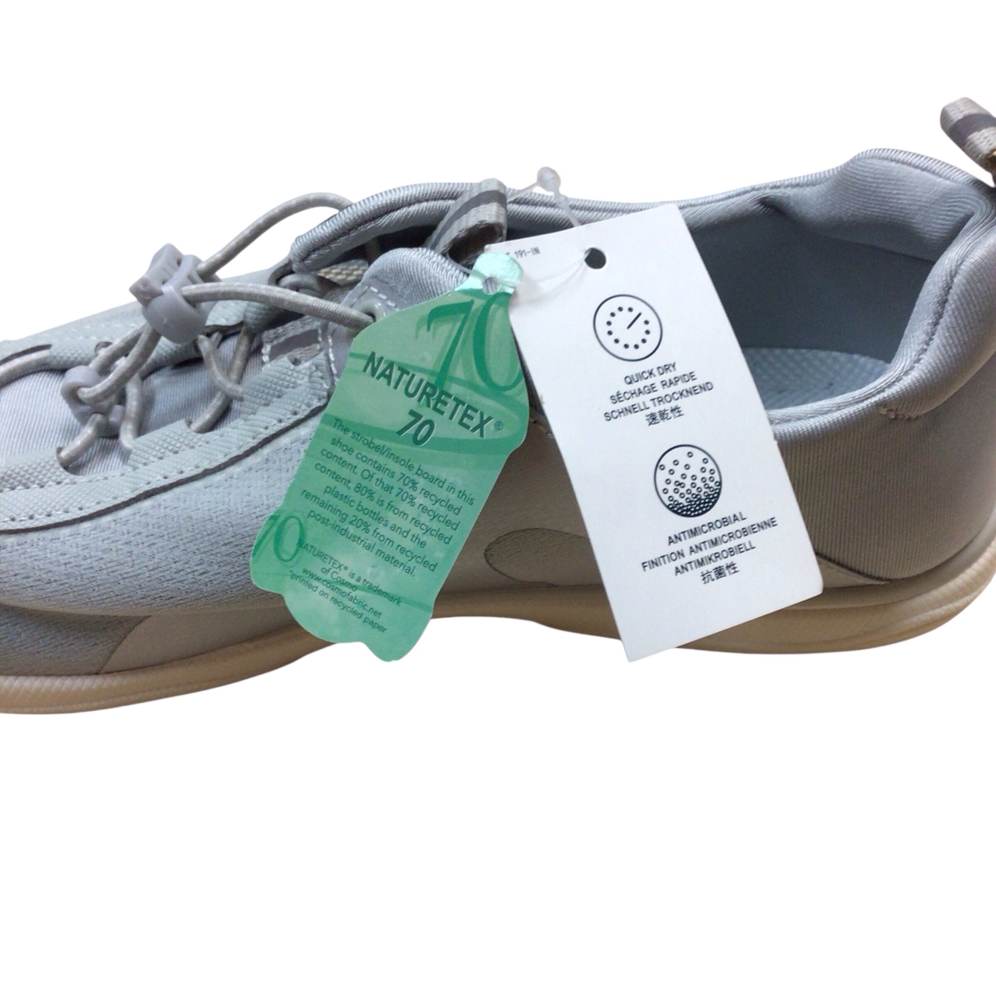 Land's End Silver Water Sneakers Size 9