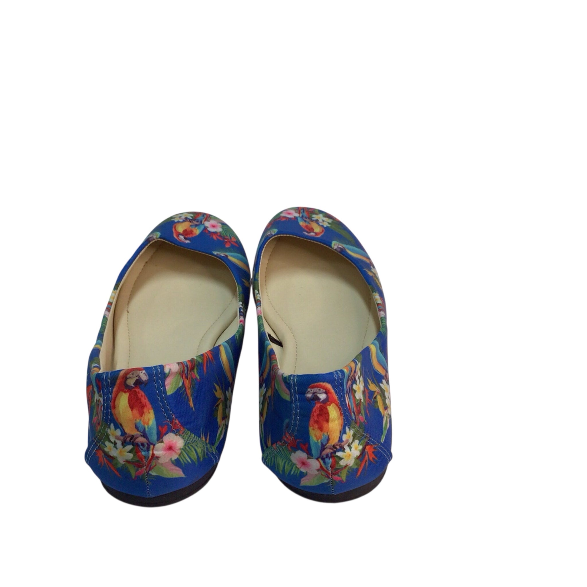 Modcloth Tuk Parrots Flats Size 8