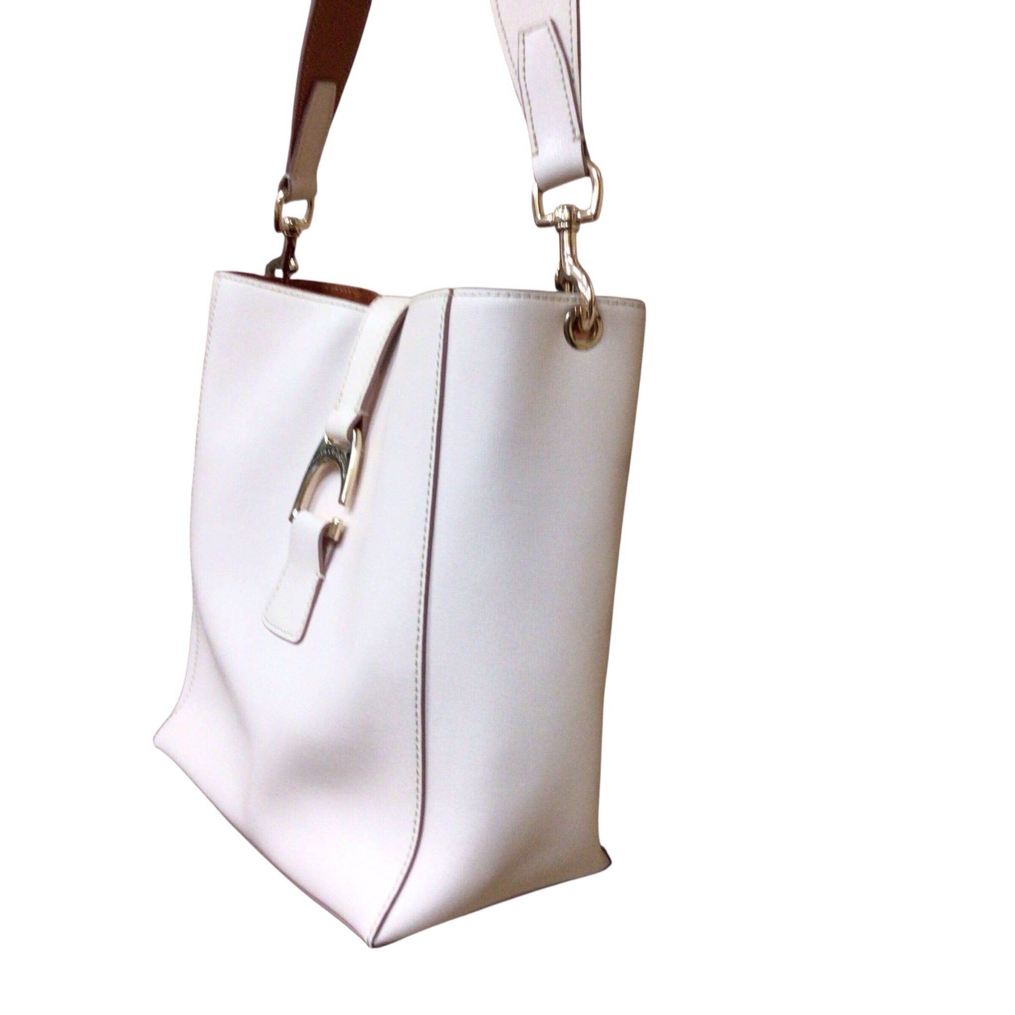Dooney & Bourke "Ashby" Saffiano Light Pink Leather Shoulder Bag