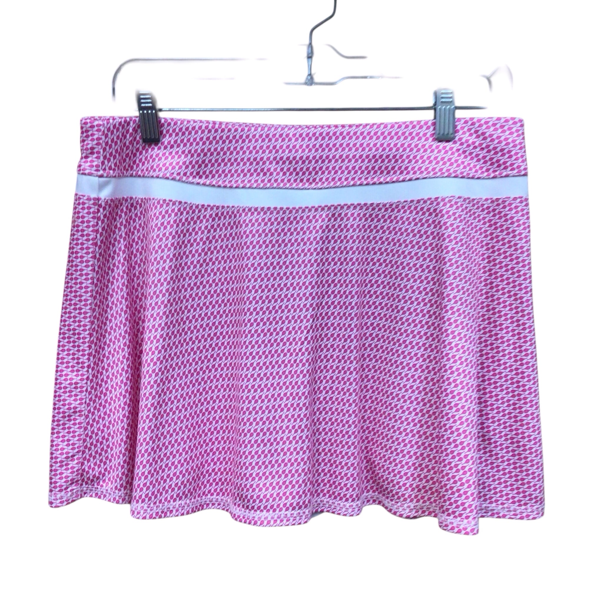 Grand Slam Pink & White Performance Skort Size Medium
