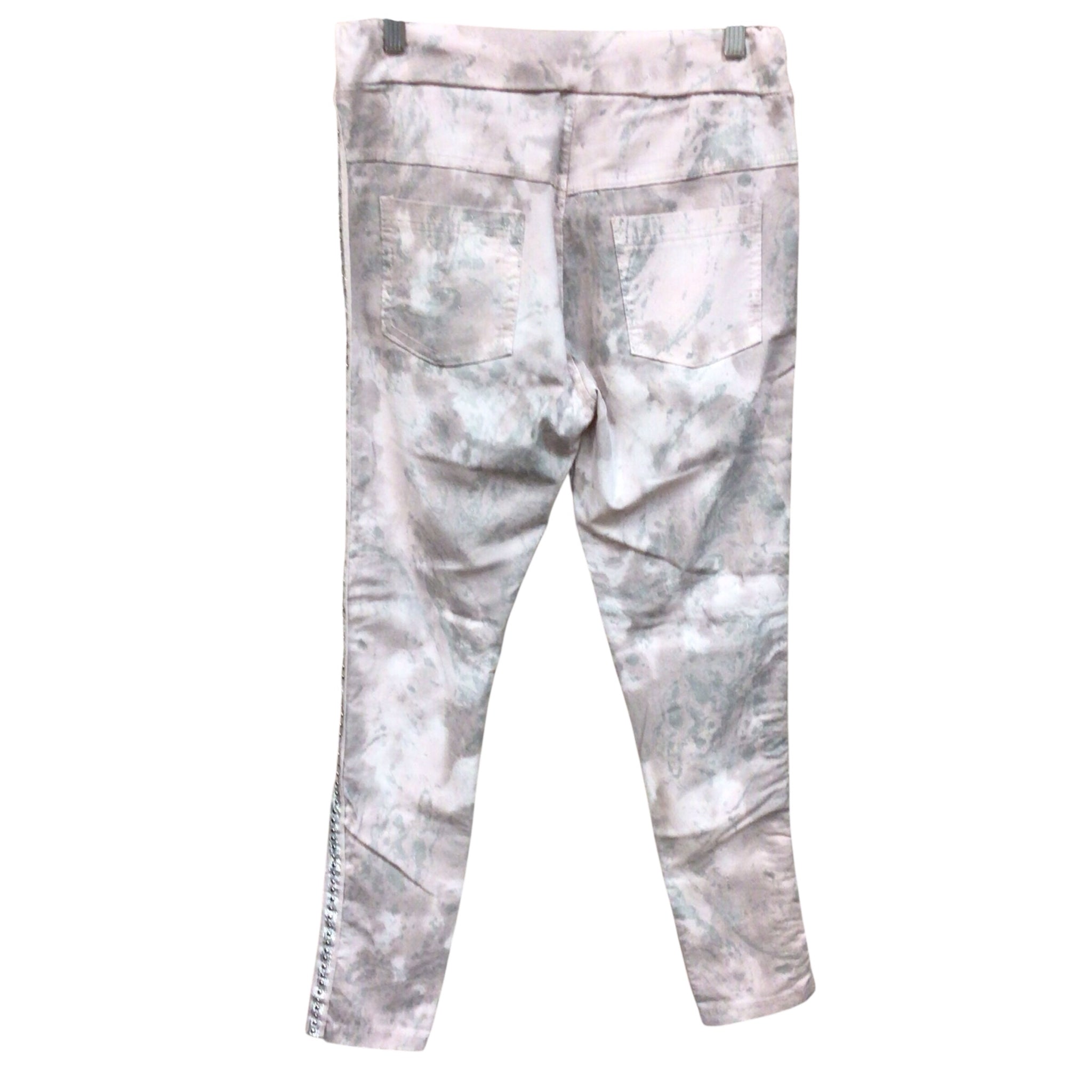 Made in Italy Pink & Silver Size Small Pants