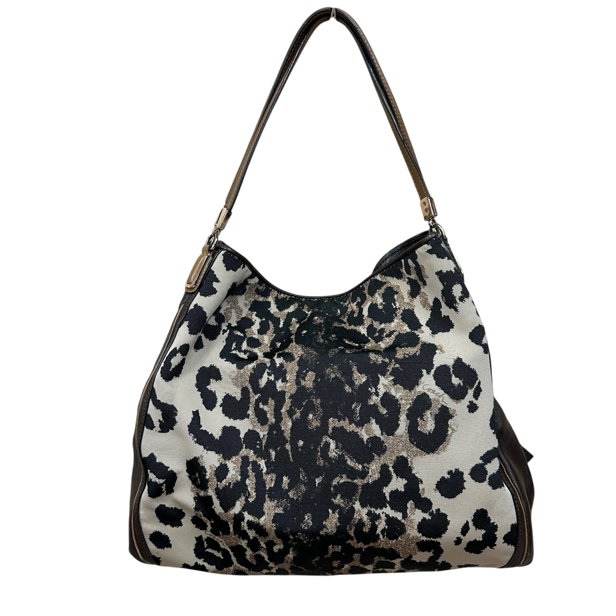 Coach Animal Print Madison Ocelot Phoebe Shoulder Bag 25209