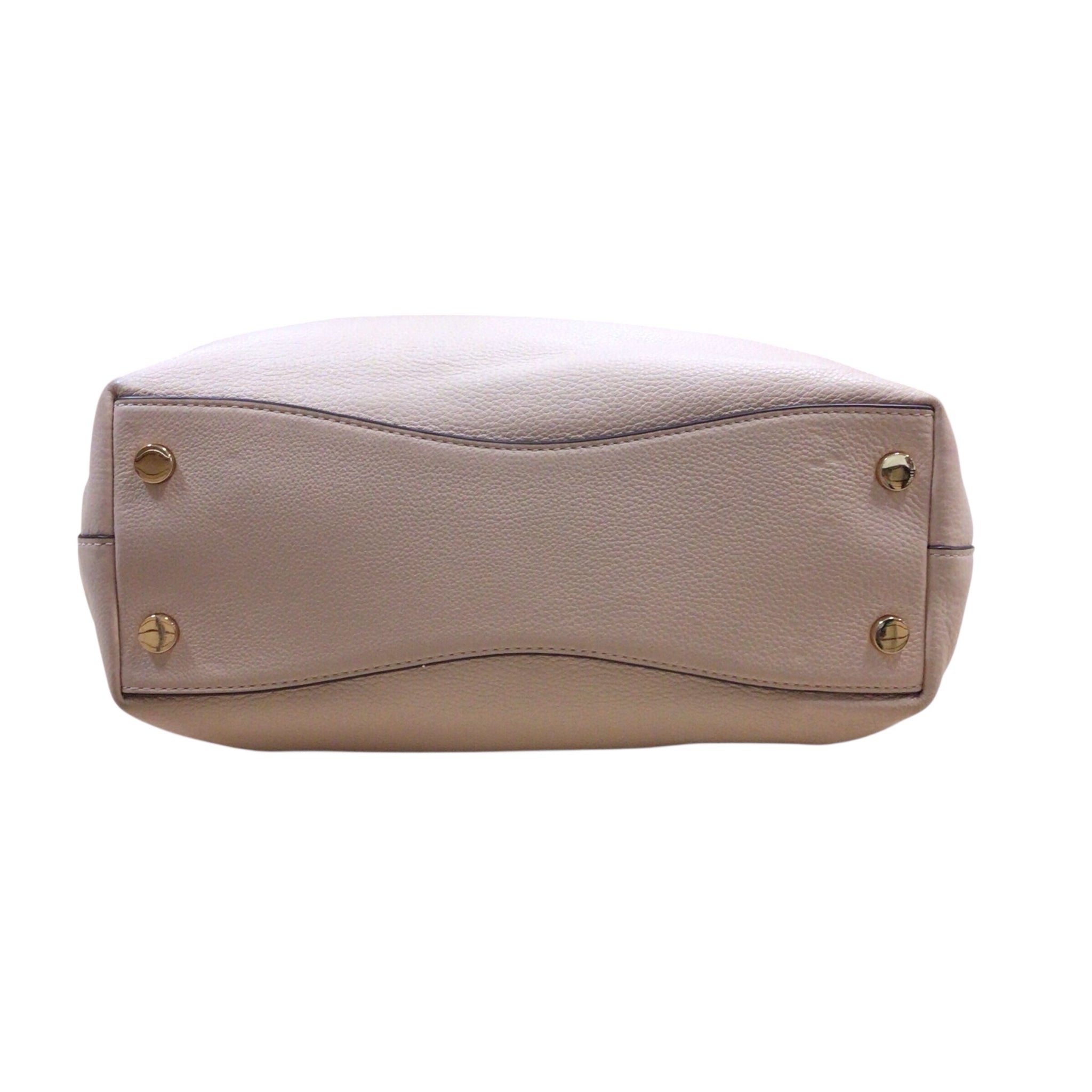Michael Kors "Raven" Soft Pink Leather Shoulder Bag