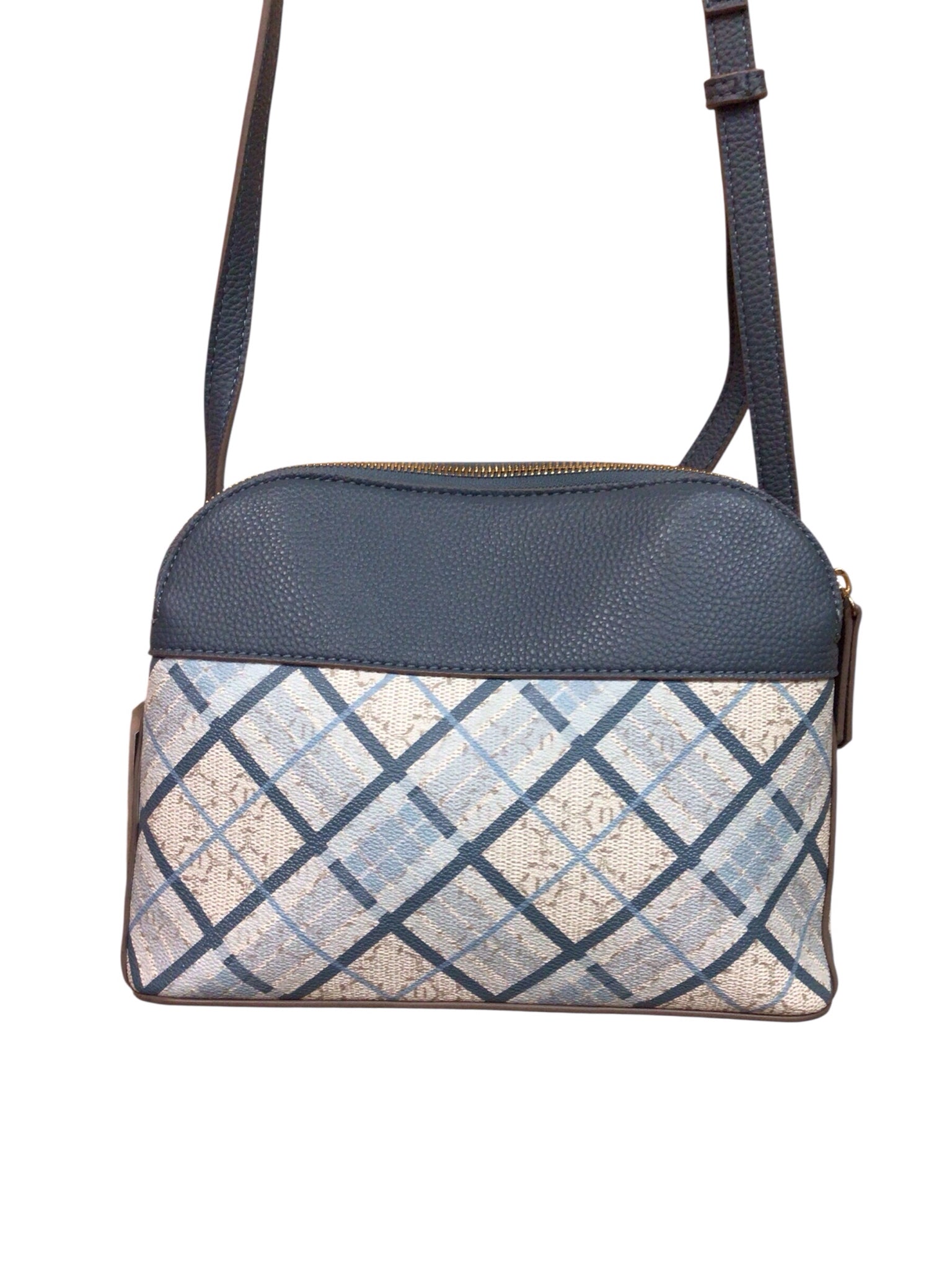 Nanette Lepore "Sullivan" White & Blue Crossbody