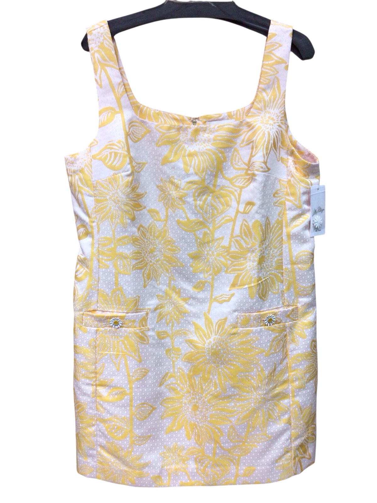 Lilly Pulitzer "Albright" Shift Dress"Via Sunny Jacquard" Size 14 NWT