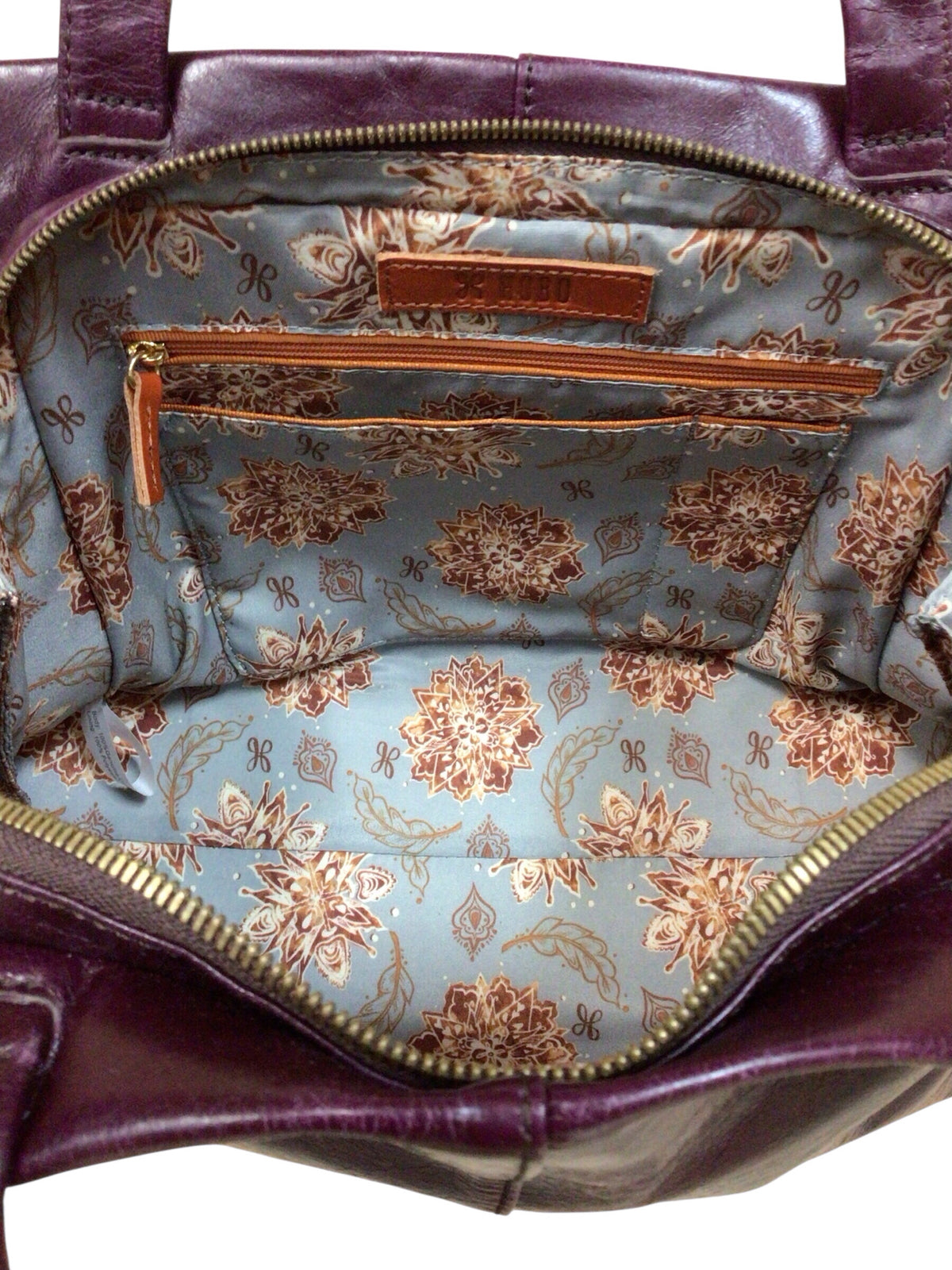 Hobo "Behold" Vintage Burgundy Genuine Leather Shoulder Bag