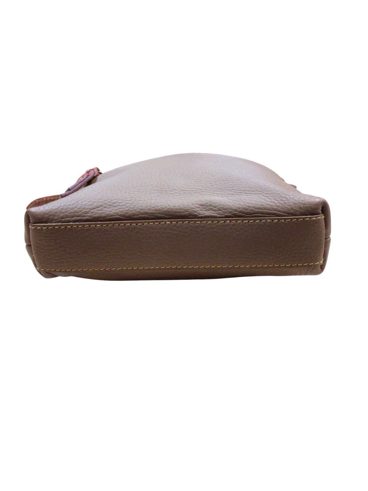 Dooney & Bourke Light Brown Pebbled Leather Crossbody